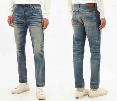 Tom Ford 5-Pocket-Jeans TOM FORD SELVEDGE DENIM TAPERED FIT PANTS JEANS HOSE TROUSERS MADE IN