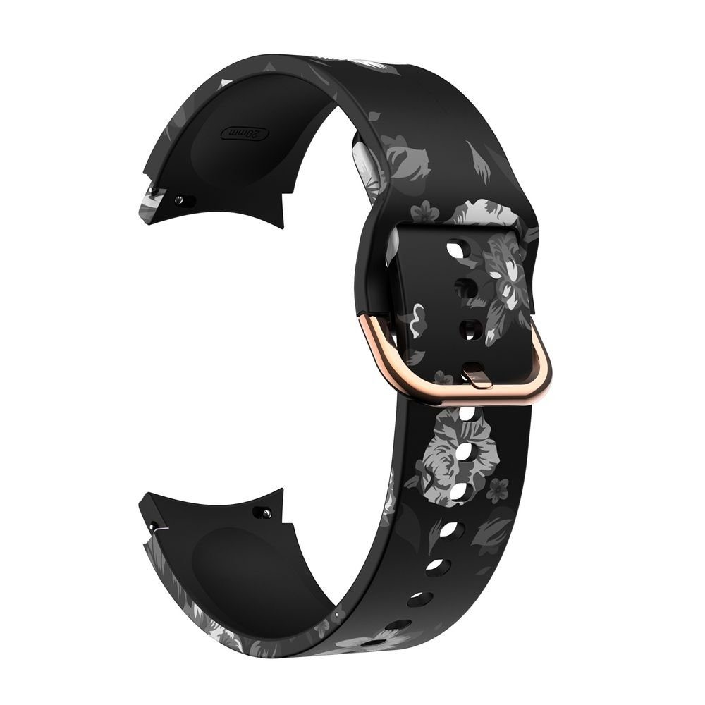 Wigento Smartwatch-Armband Für Samsung Galaxy Watch FE 6 5 4 Normal Pro Classic Kunststoff Band