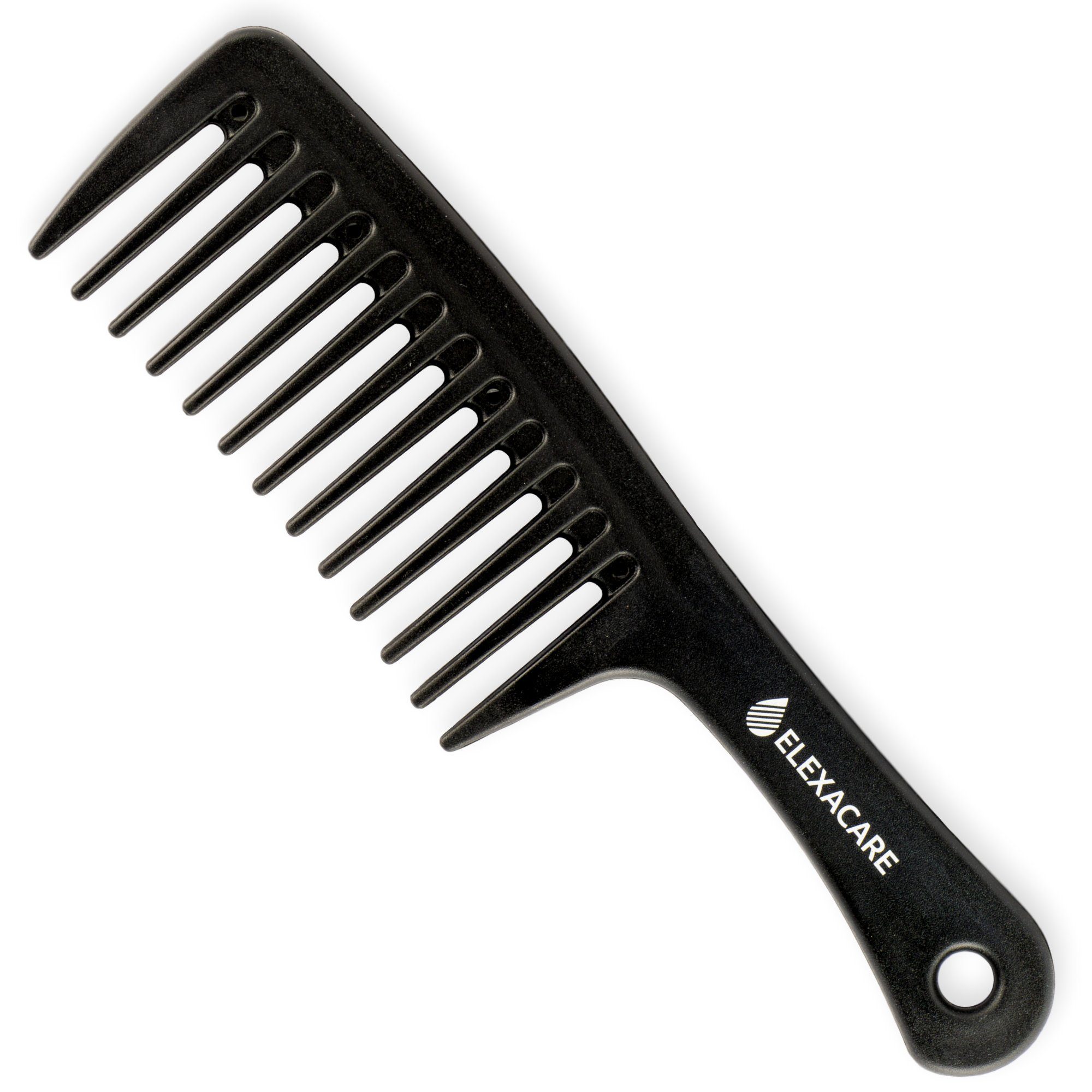 ELEXACARE Lockenkamm Stielkamm für Locken, (1 tlg)