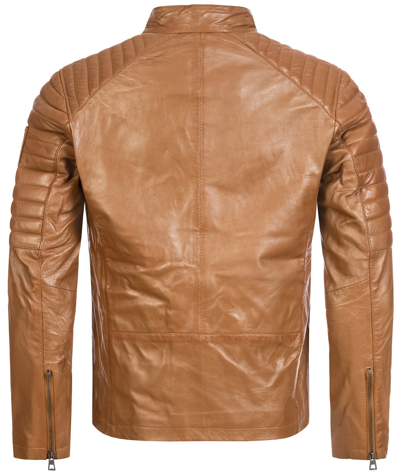 Rock Creek Lederjacke Herren Lederjacke H-183