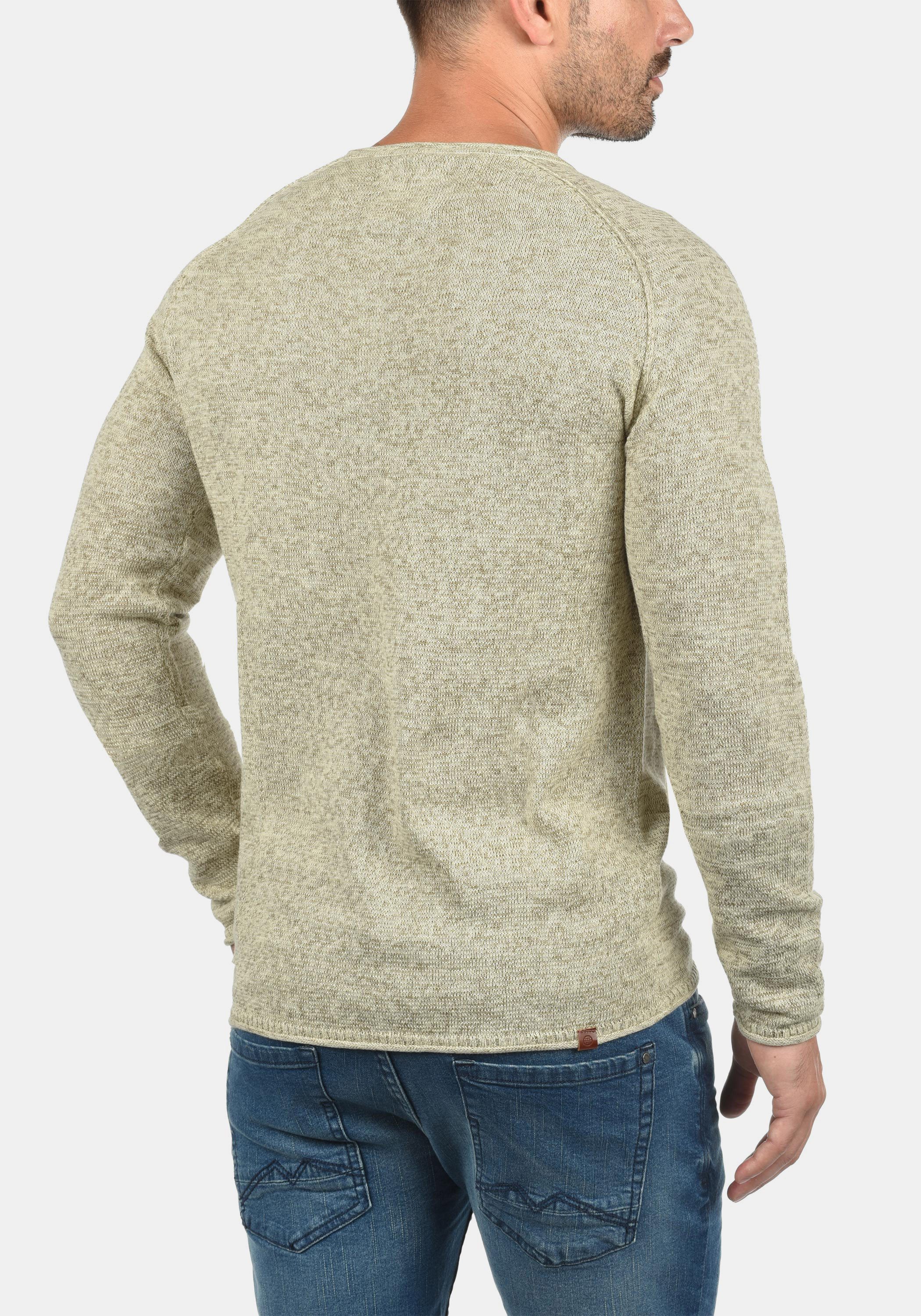 Blend Strickpullover BHDan Stilvoller Strickpullover mit aufgerollten Säumen