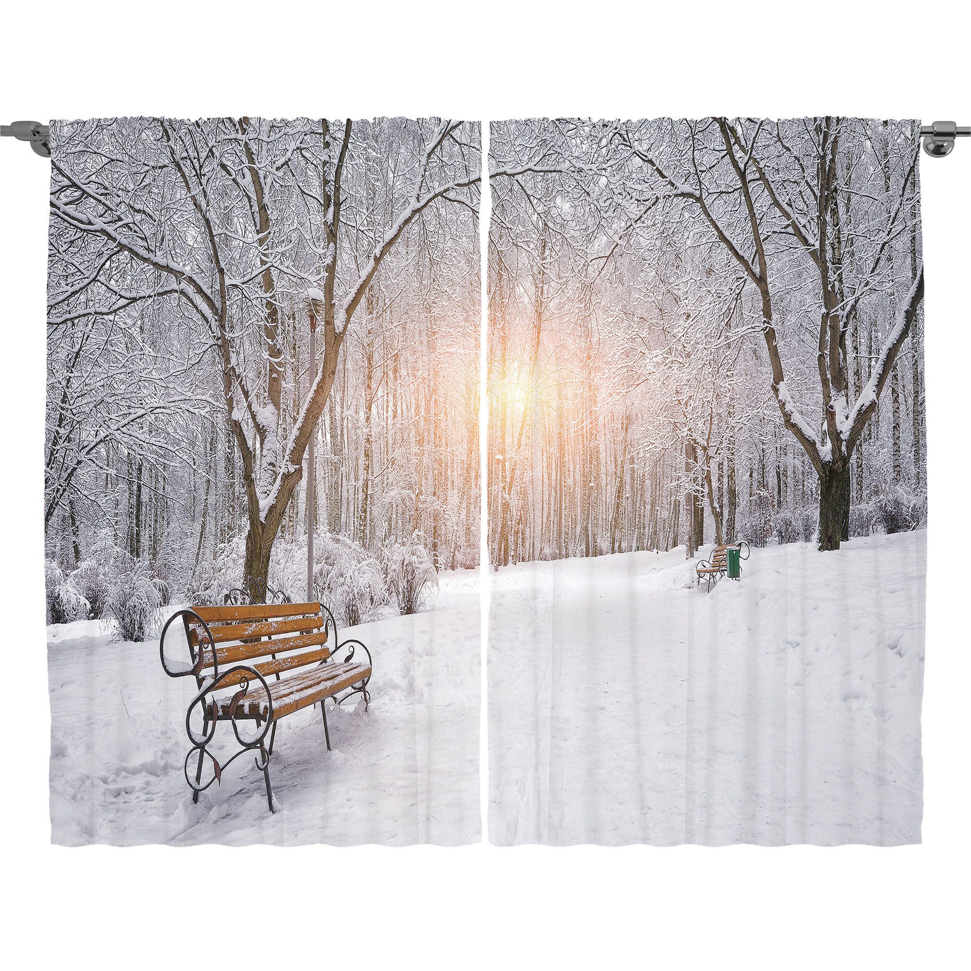 Abakuhaus Gardine Schlafzimmer Kräuselband Vorhang mit Schlaufen und Haken, günstig online kaufen