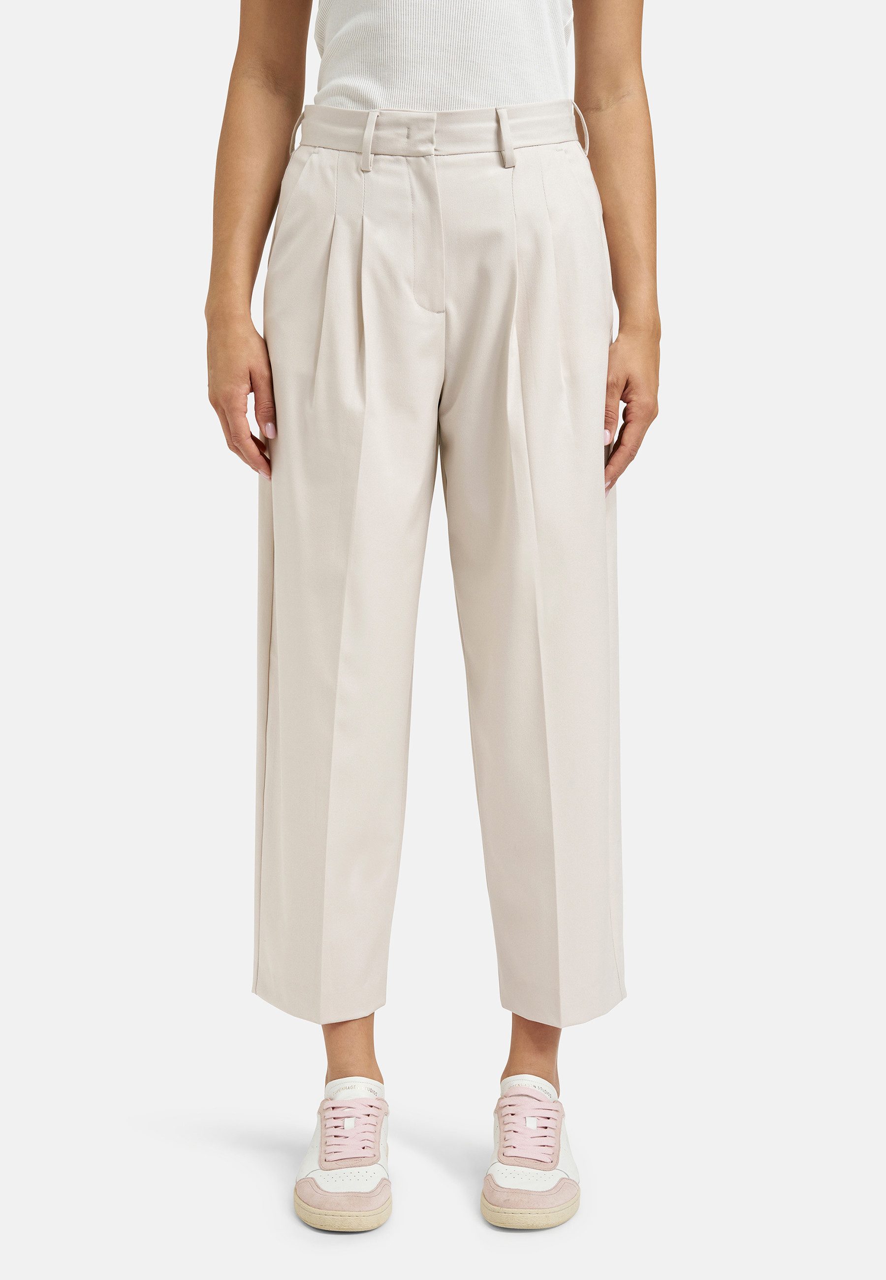 Bundfaltenhose