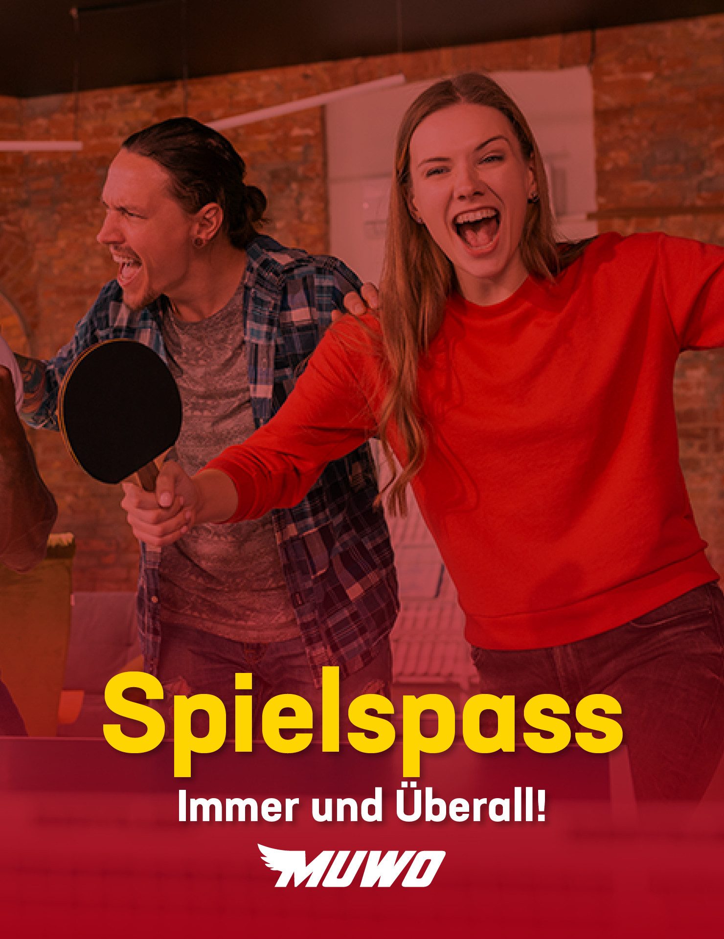 MUWO Tischtennisplatte "Spin", inkl. Netz, ideal für anspruchsvolle Freizeitspieler