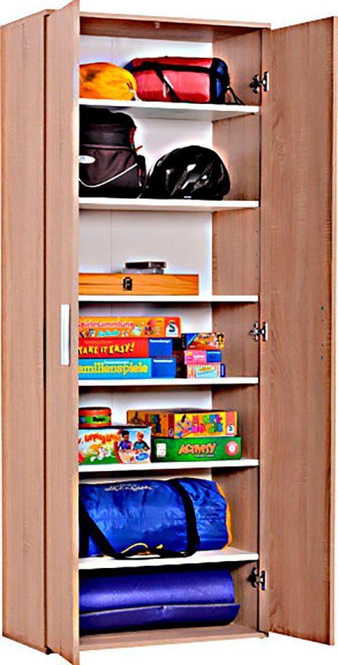 Procontour Hochschrank Einlegeböden Eiche mit | Breite Clara Sonoma Eiche Sonoma 64cm