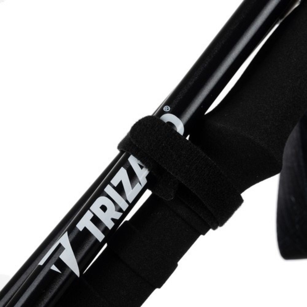 Trizand Trekking-Stöcke Trekkingstöcke Wanderstöcke (Spar-Set, 2 St., wandern), Höhenverstellbar von 110–130 cm mit Skala und Schnellverschluss