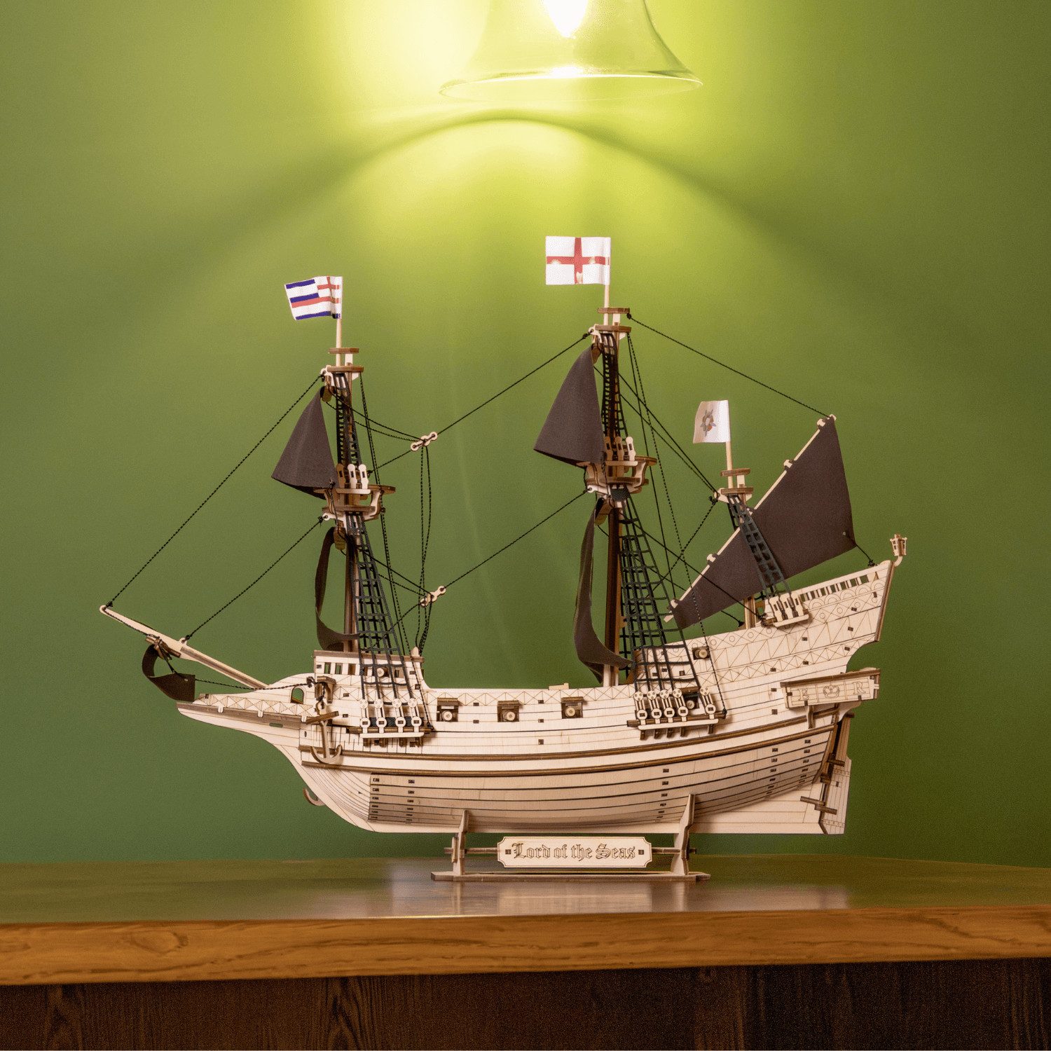 Eco Wood Art Modellbausatz Lord of the Seas aus Holz, (438-tlg)