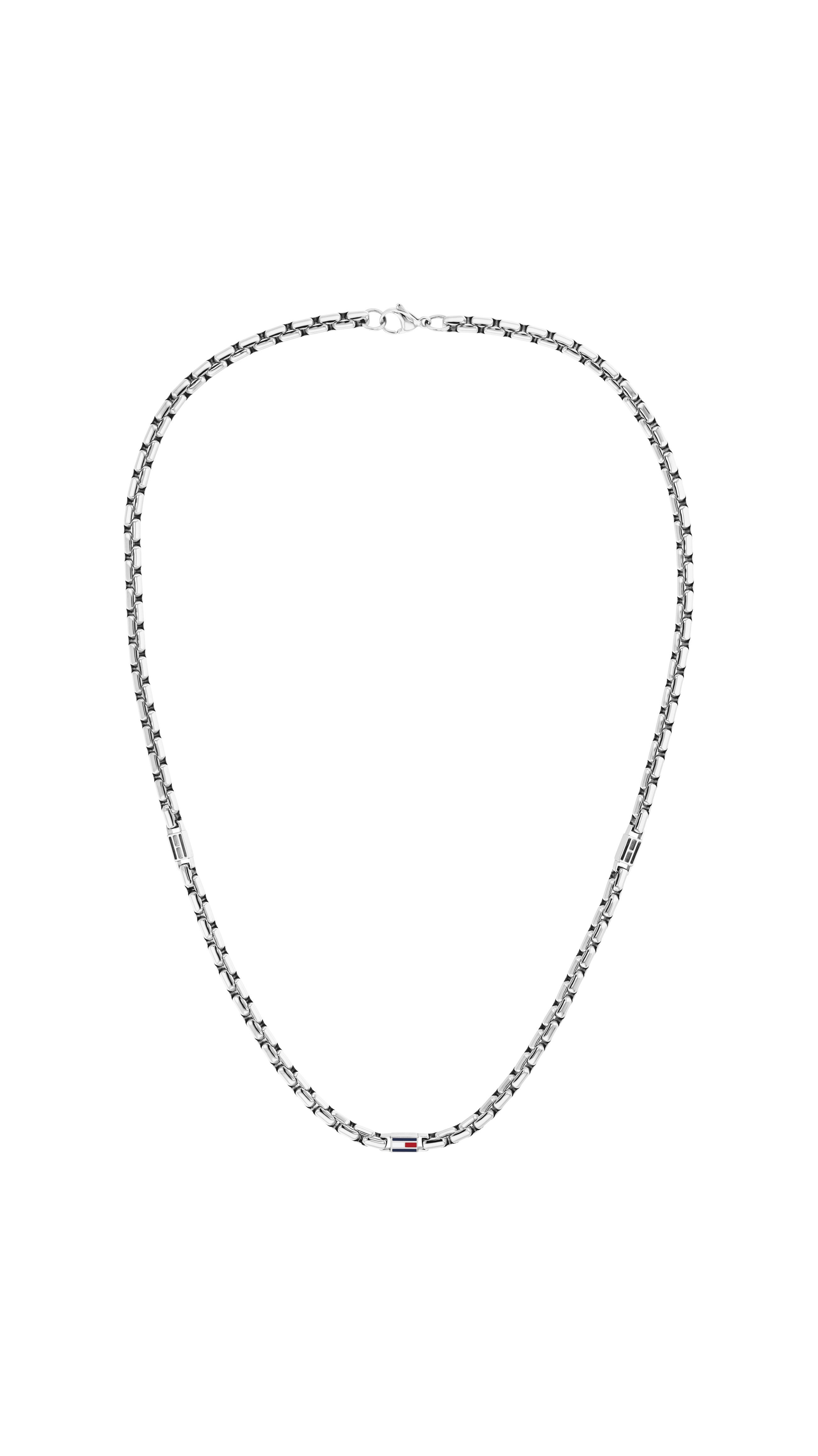 Tommy Hilfiger Edelstahlkette 3D FLAG METAL