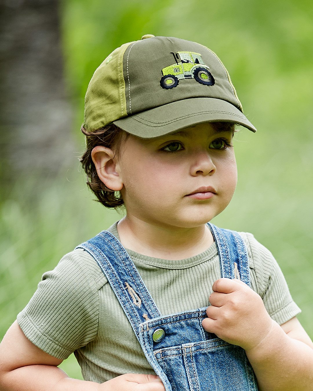 Maximo Baseball Cap (1-St) Traktor-Motiv, Größenverstellbar, Baumwolle