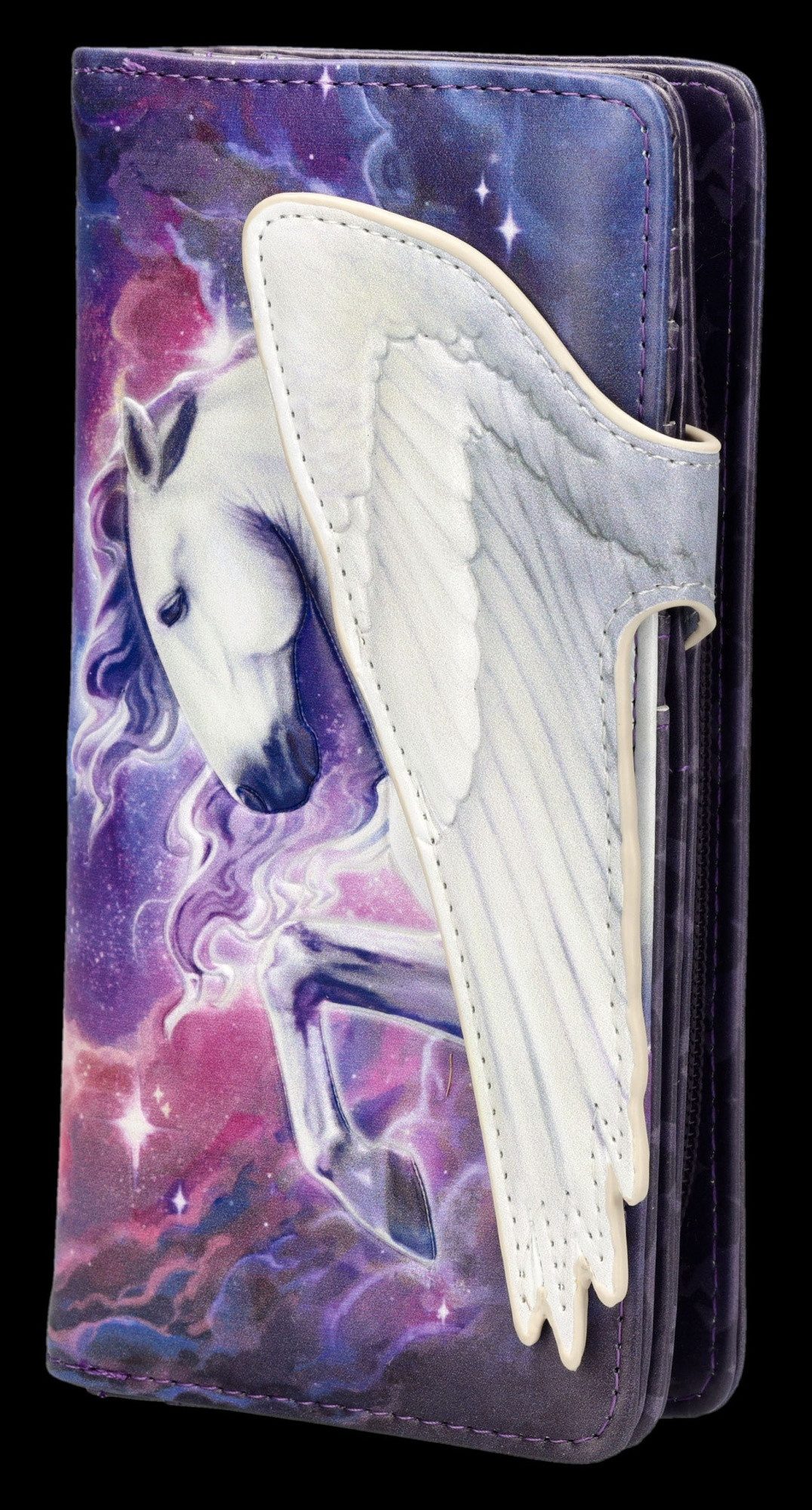 Figuren Shop GmbH Geldbörse Pegasus Geldbörse – Fantasy Portemonnaie Mythical Flight 18.5 cm
