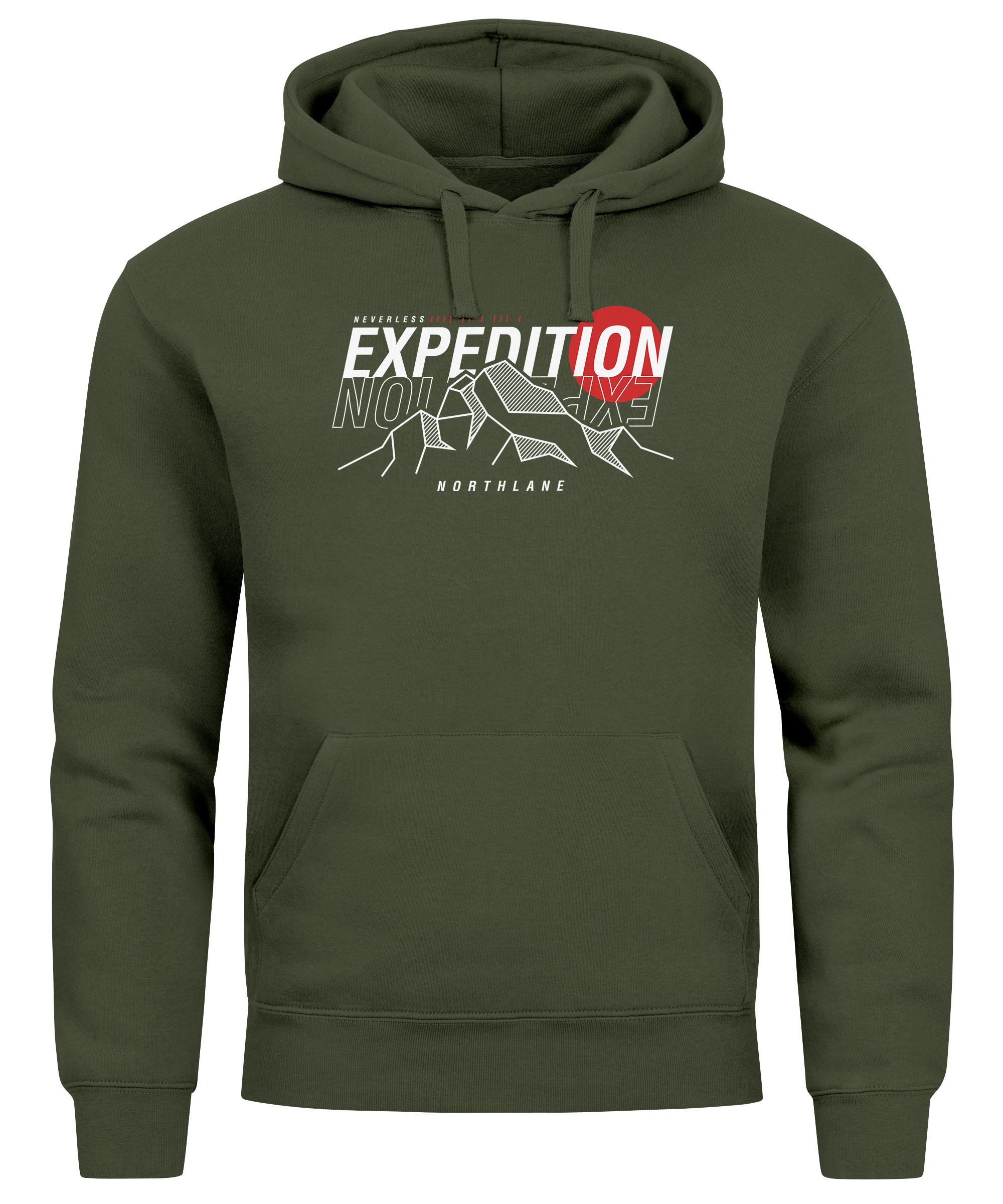 Hoodie Hoodie Herren Outdoor Berge Wandern Naturliebhaber Expedition
