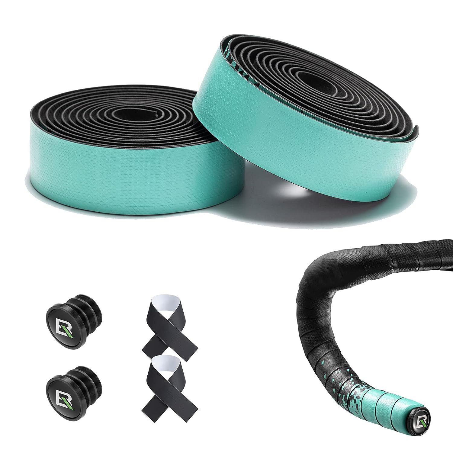 ROCKBROS Fahrradlenkergriff PU-EVA Lenkerband 2,3mm Dicke 2100mm für Rennrad
