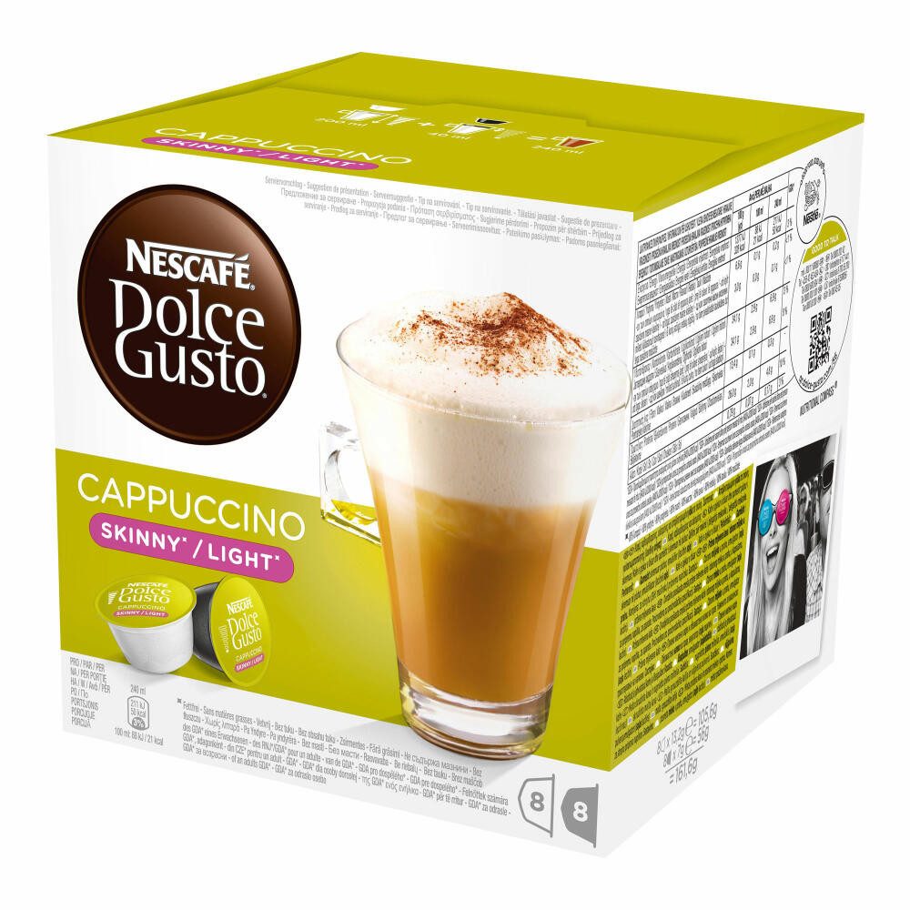 NESCAFÉ® Dolce Gusto® Kaffee Cappuccino Light, 1 x