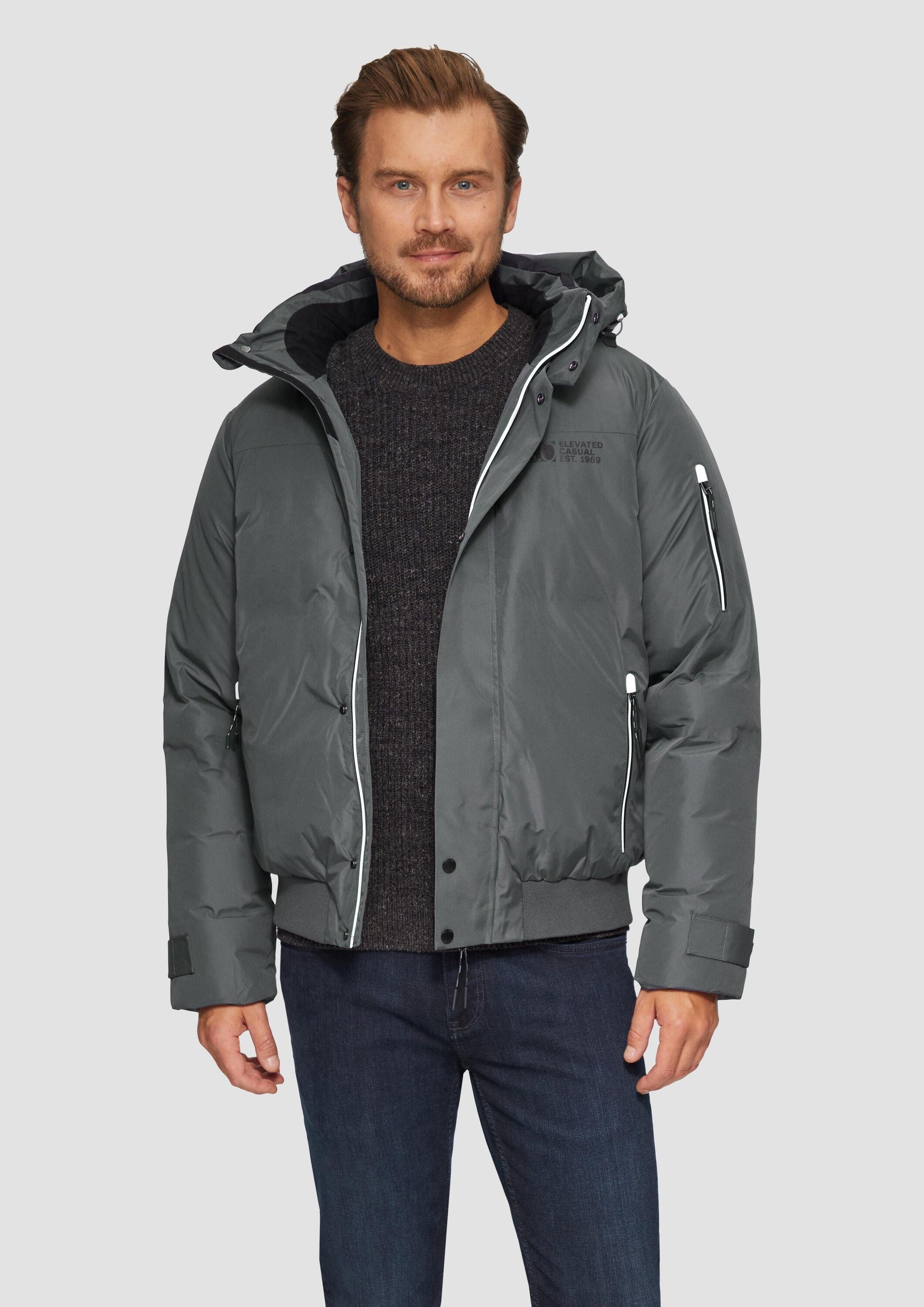 s.Oliver Winterjacke Outdoor-Jacke Wasserabweisender wattierter Blouson günstig online kaufen