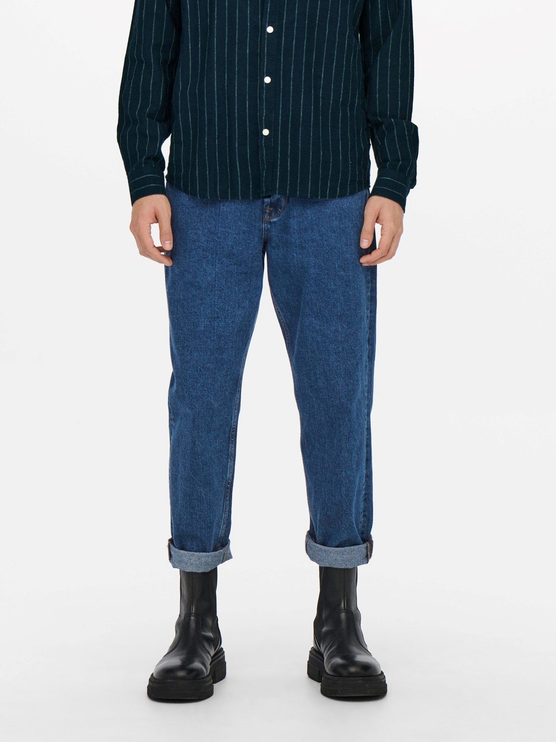 ONLY & SONS Regular-fit-Jeans (1-tlg) O&S günstig online kaufen