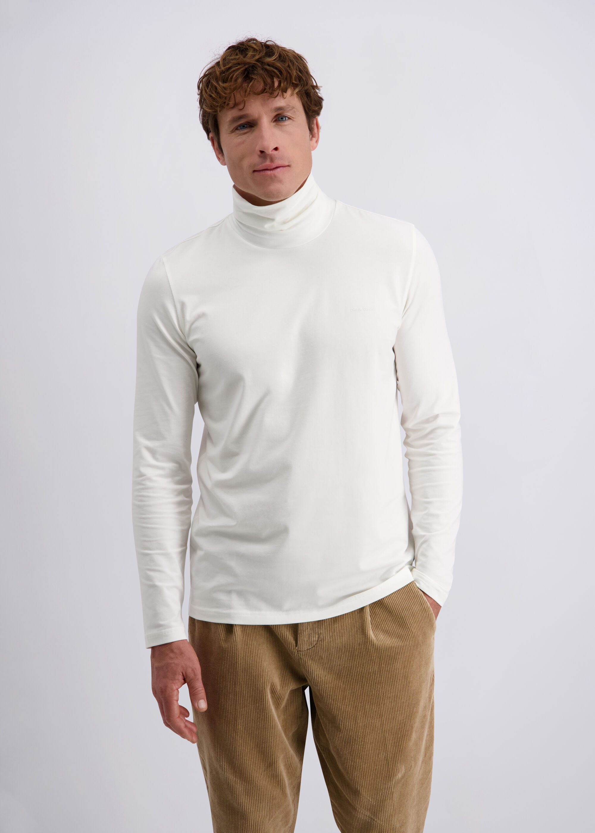 Pierre Cardin Langarmshirt (1-tlg) Mit Rollkragen günstig online kaufen