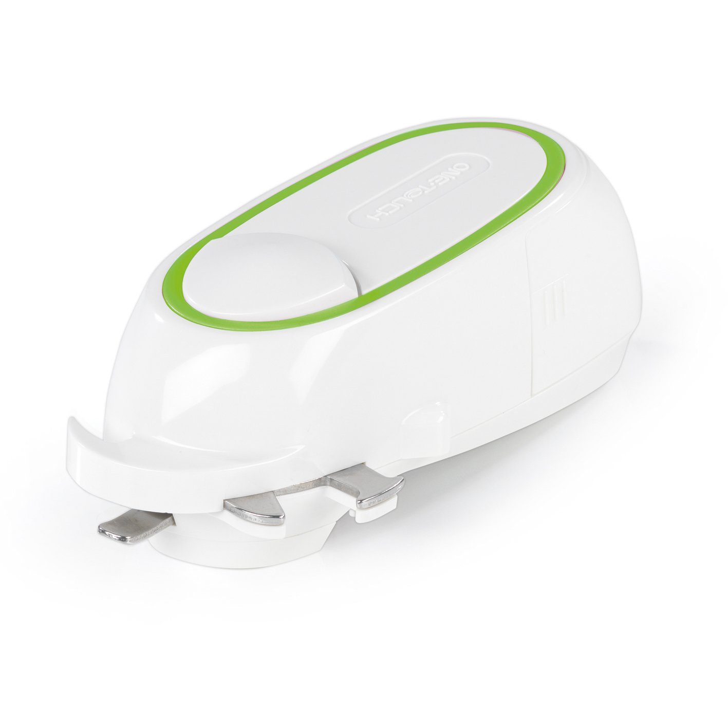 GOURMETmaxx Elektrischer Dosenöffner, One Touch in weiß/green