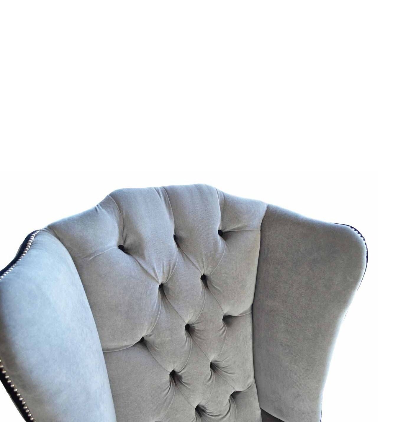1 Polster Neu, Europe In Ohrensessel Chesterfield JVmoebel Couch Sofa Made Ohrensessel Sitzer Textil Sessel