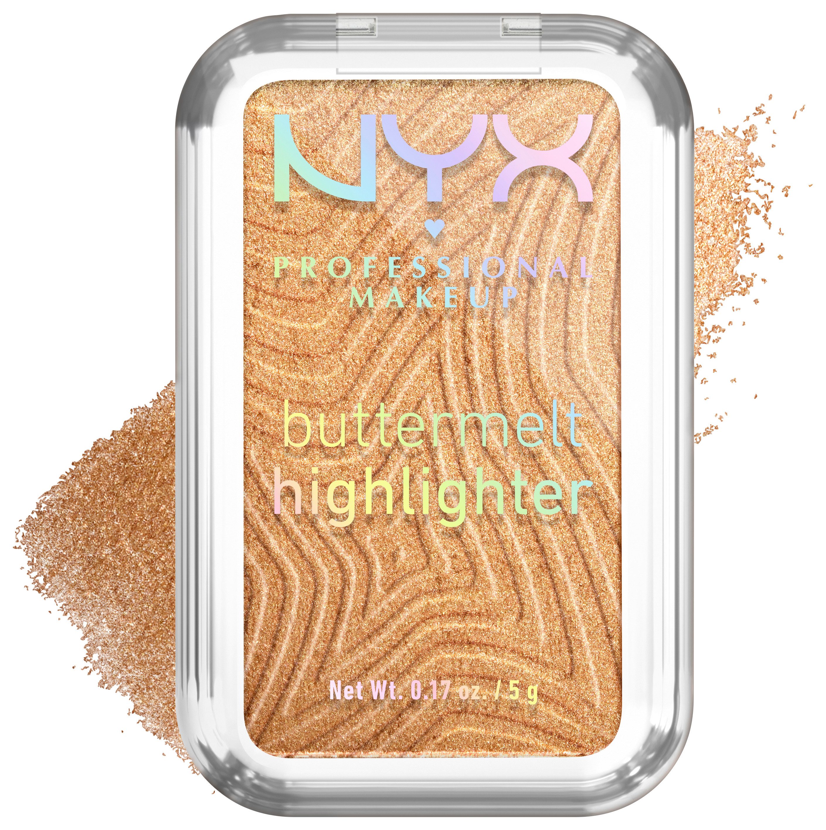 NYX PROFESSIONAL MAKEUP Highlighter BUTTERMELT HIGHLIGHTER, zaubert einen multidimensionalen Glow in das Gesicht