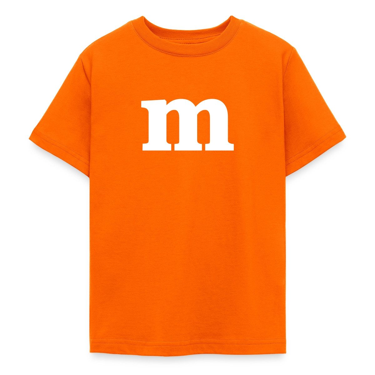 T-Shirt Buchstabe M Kostüm Karneval Fasching Gruppen Teenager T-Shirt
