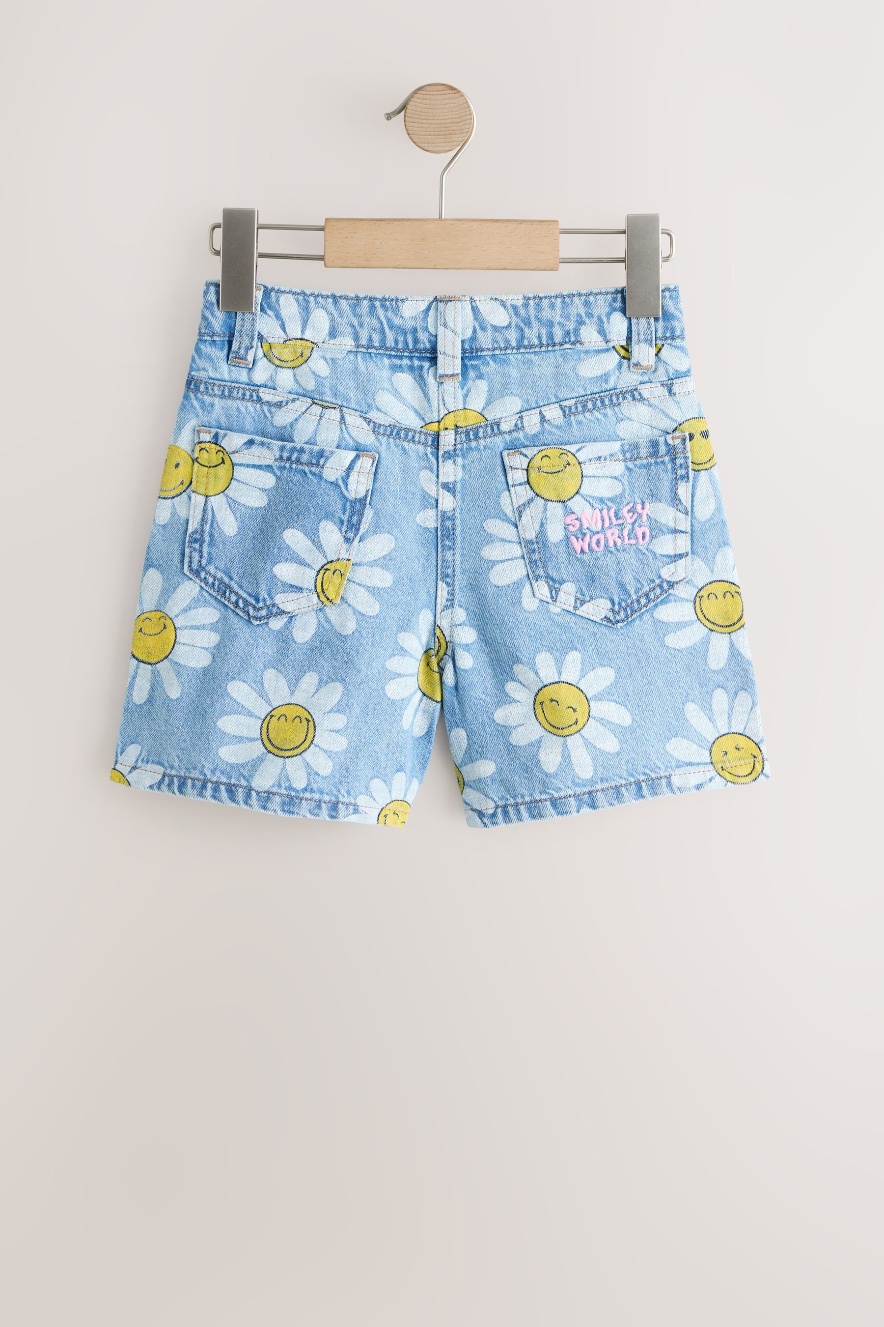 Next Jeansshorts Daisy Denim-Shorts, SmileyWorld® (1-tlg)