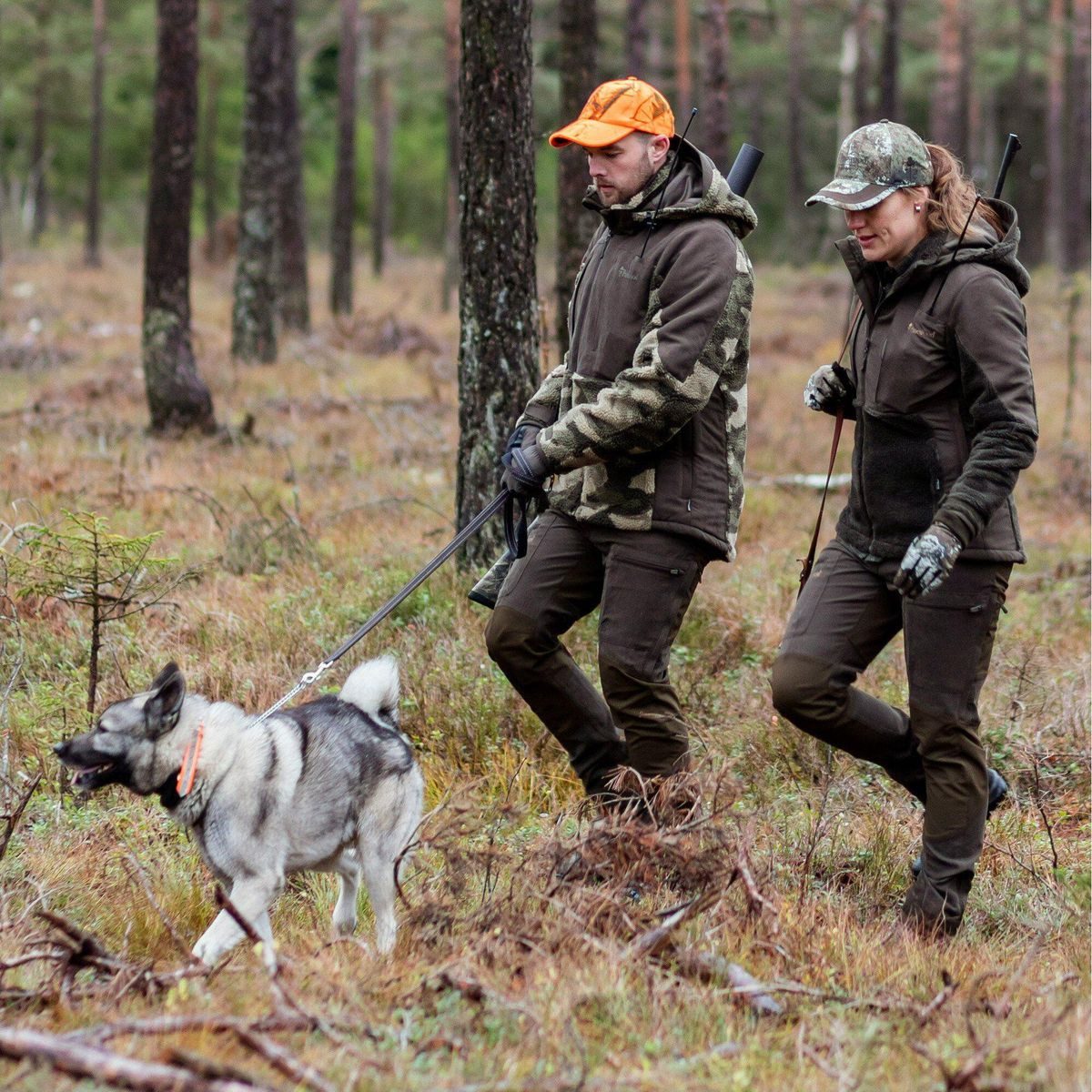 Pinewood Outdoorhose Furudal Caribou Hunt Women Trouser Funktionale Damen-Outdoorhose mit Slim-Fit-Schnitt, atmungsaktiv