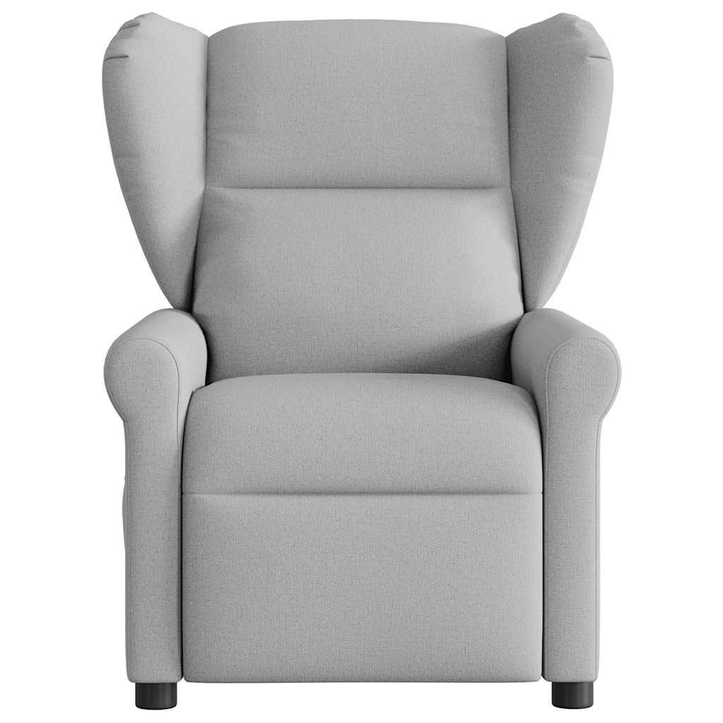 vidaXL Sessel Massagesessel Wolkengrau Stoff (1-St) günstig online kaufen