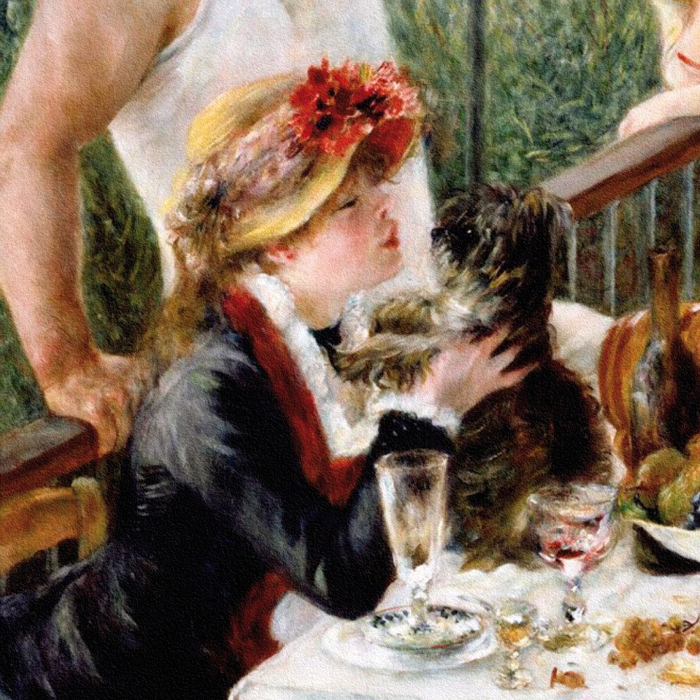 Poster Pierre Auguste Renoir Kunstdruck Bild - Das Frühstück Der