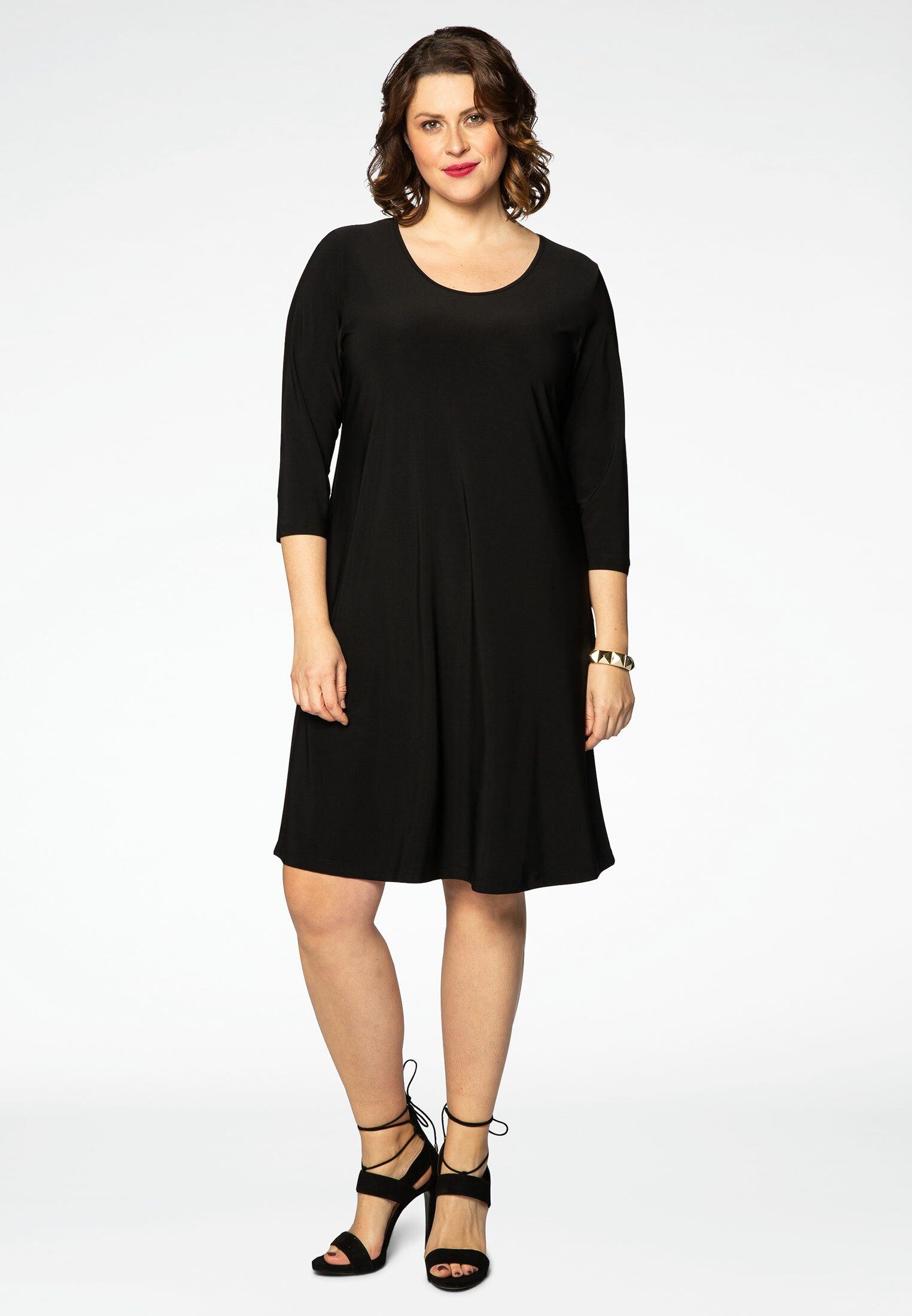 YOEK A-Linien-Kleid Damen Kleid Große Größen günstig online kaufen