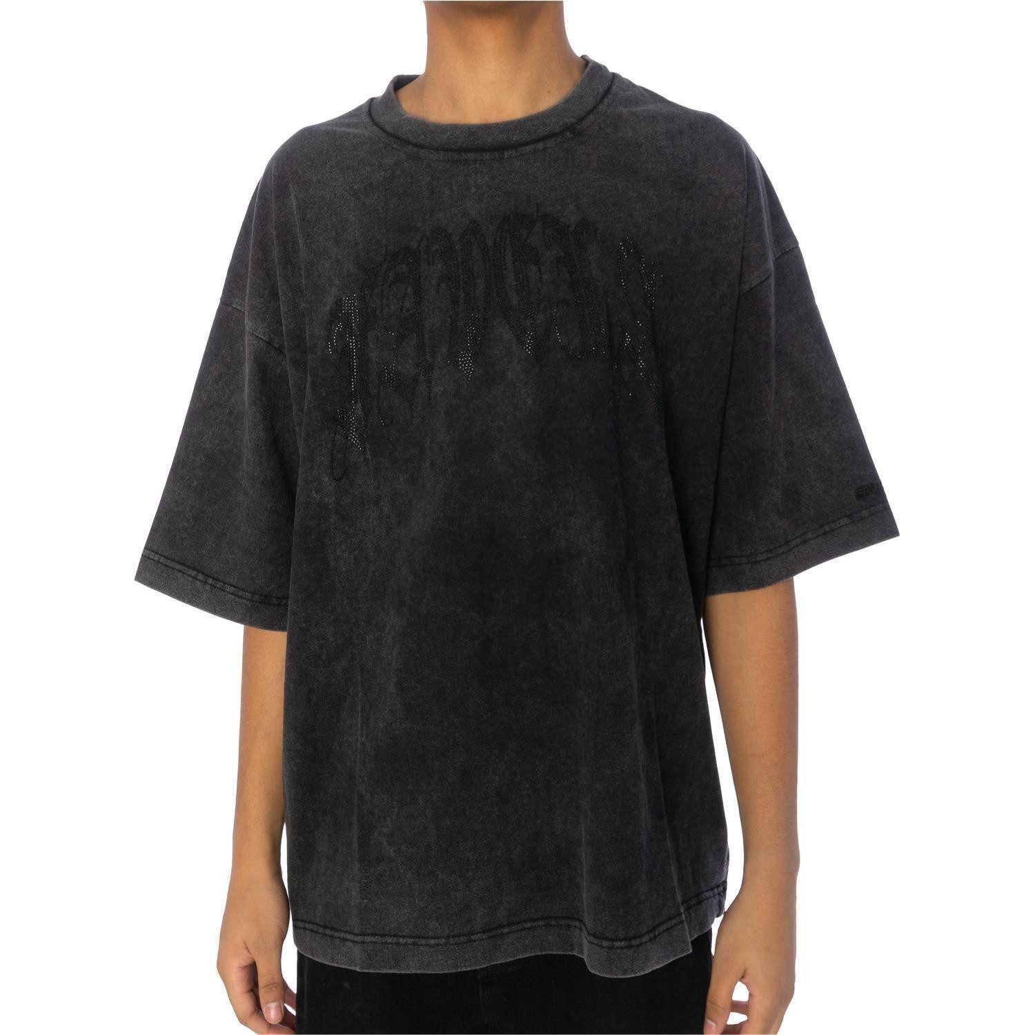 Favela T-Shirt T-Shirt Favela Ribcage Rhinestone