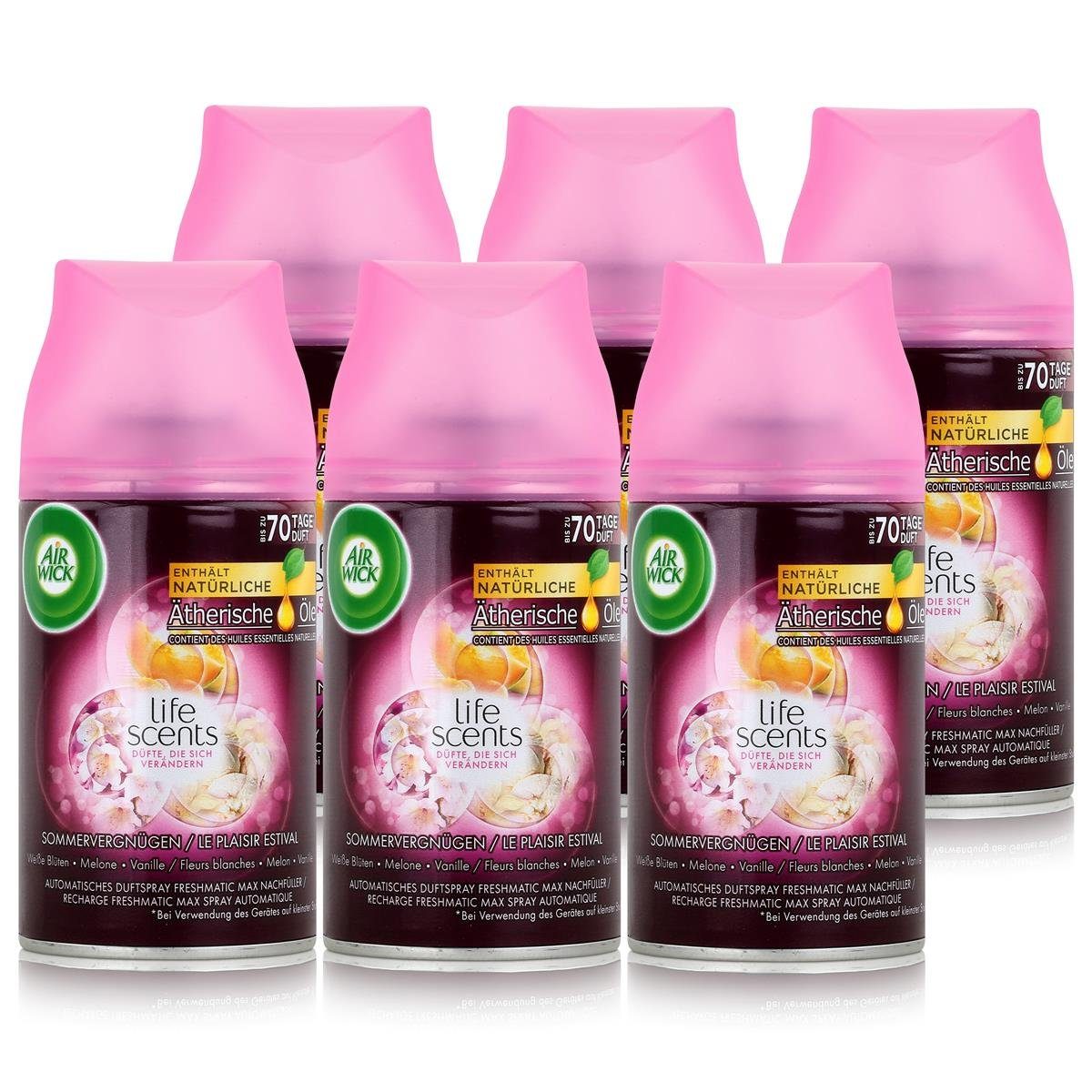 Air Wick Raumduft Air Wick Freshmatic Max Raumspray Sommervergnügen ...