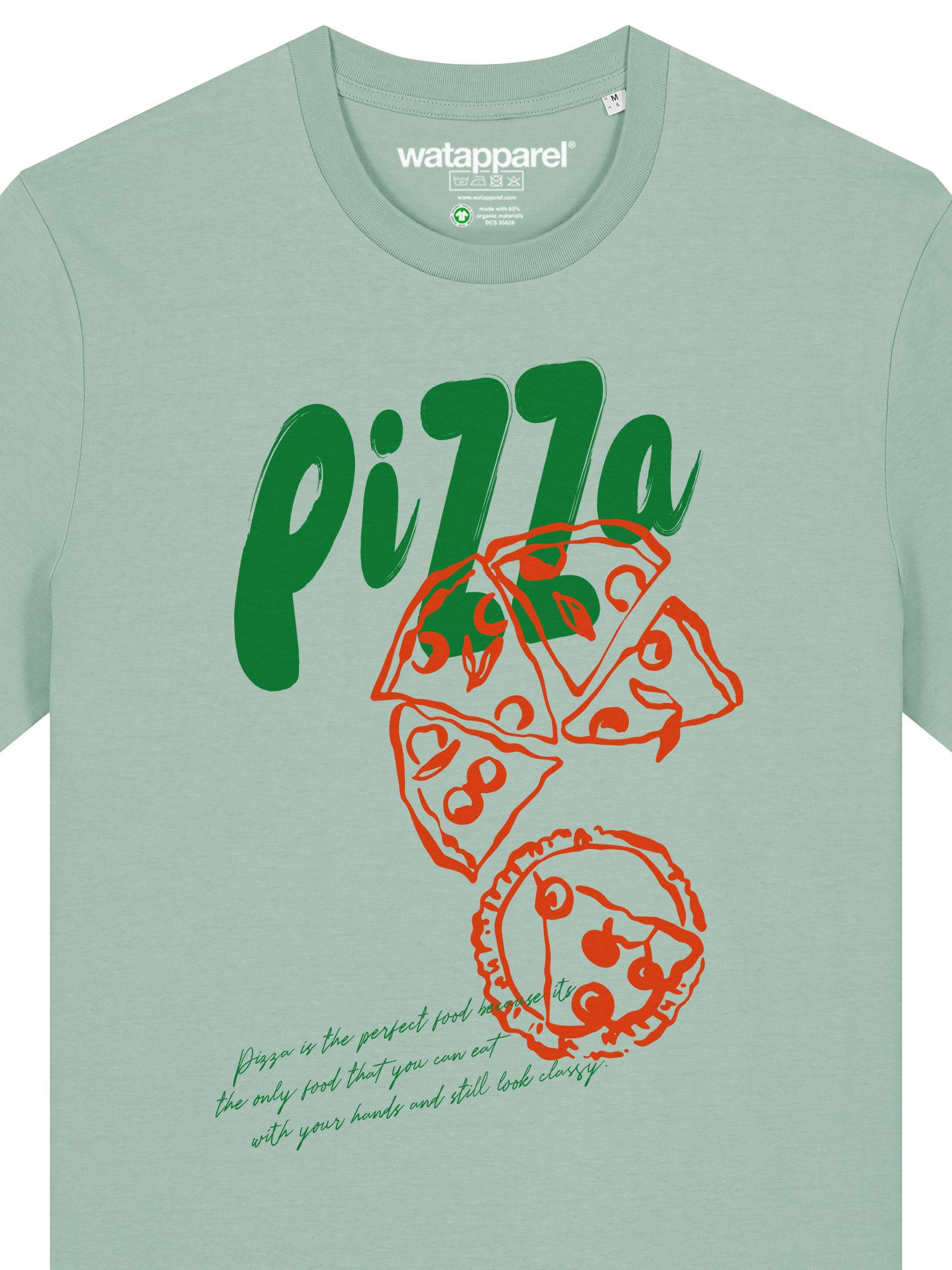 wat? Apparel T-Shirt Pizza