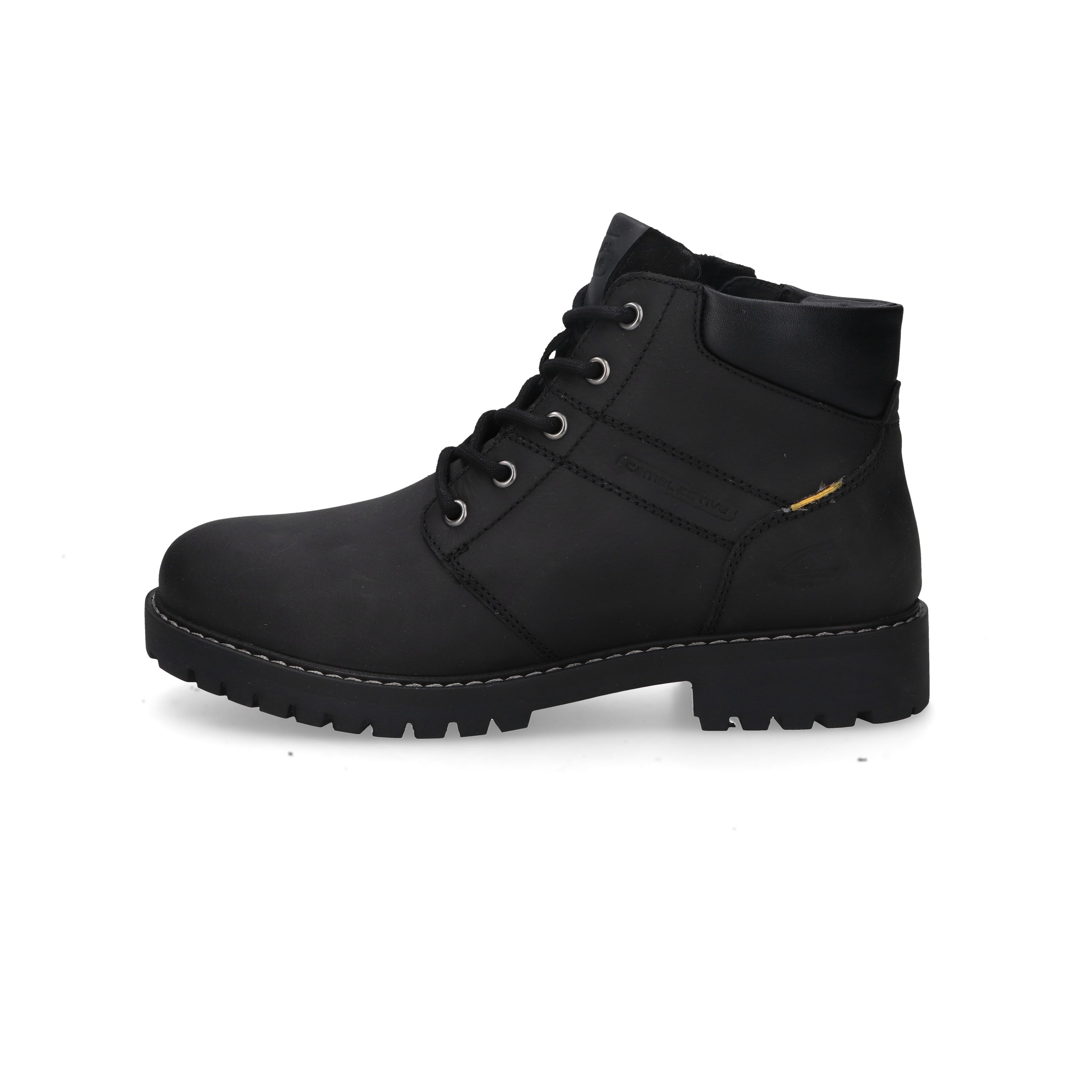 camel active Winterboots Schnürstiefel mit Profilsohle und Warmfutter