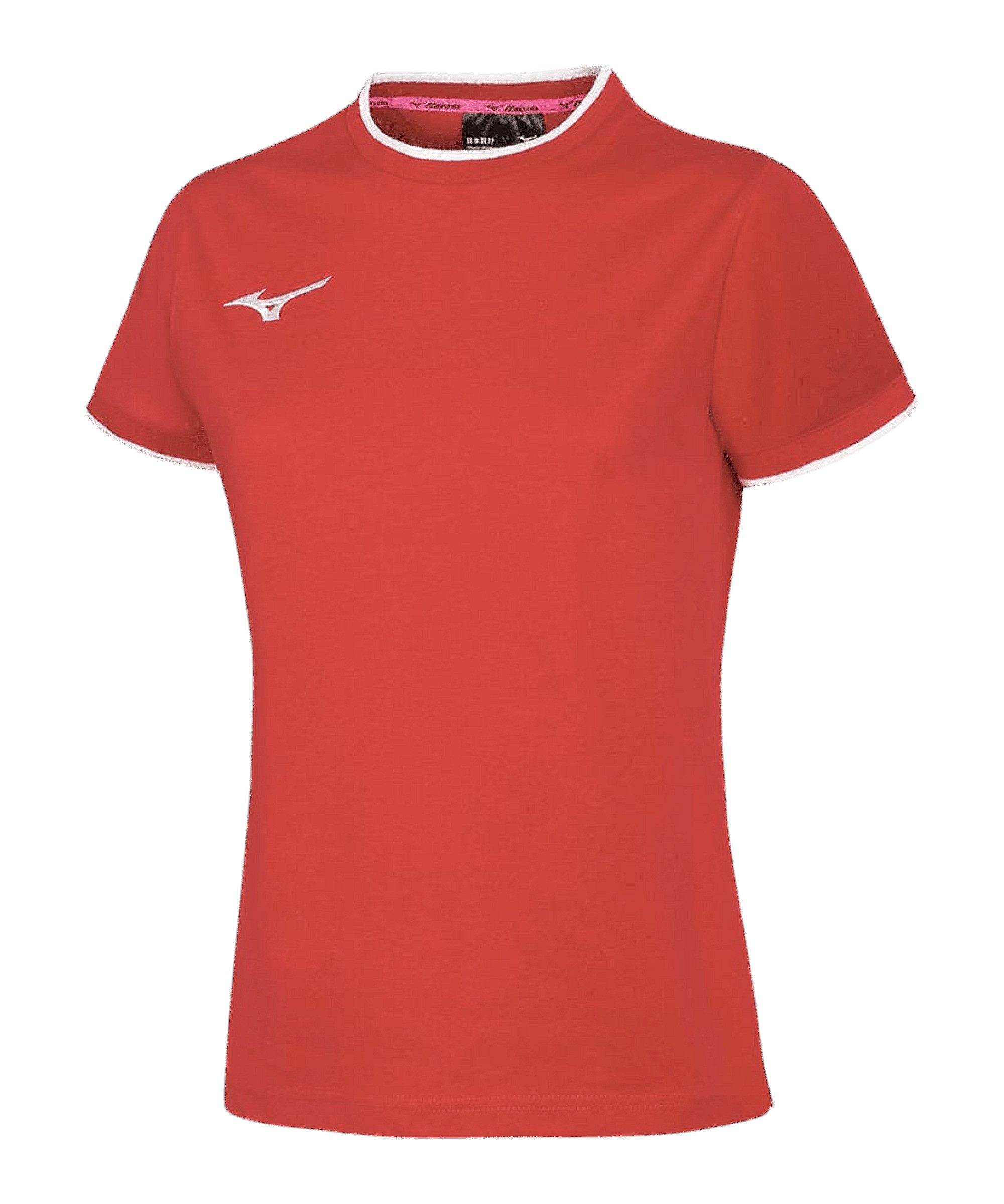 Mizuno T-Shirt Mizuno T-Shirt Damen Kurzarm-Shirts Polyester