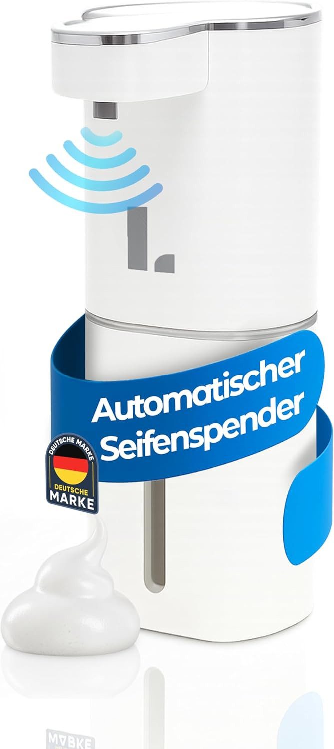 LUNARIA Seifenspender Automatischer Seifenspender 420 ml – Infrarot Sensor