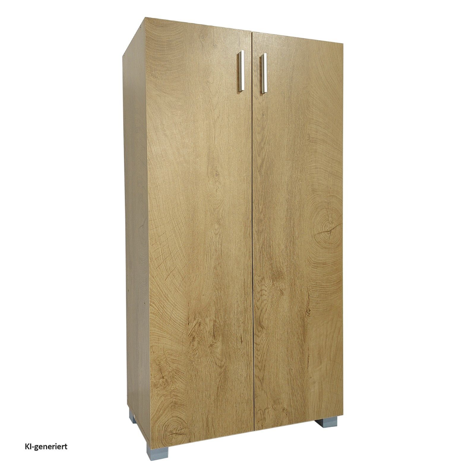 HTI-Living Kommode Kommode Thekla 2 türig Schrank Holzoptik (Stück, 1 Kommode), Mehrzweckschrank 3 Fächer
