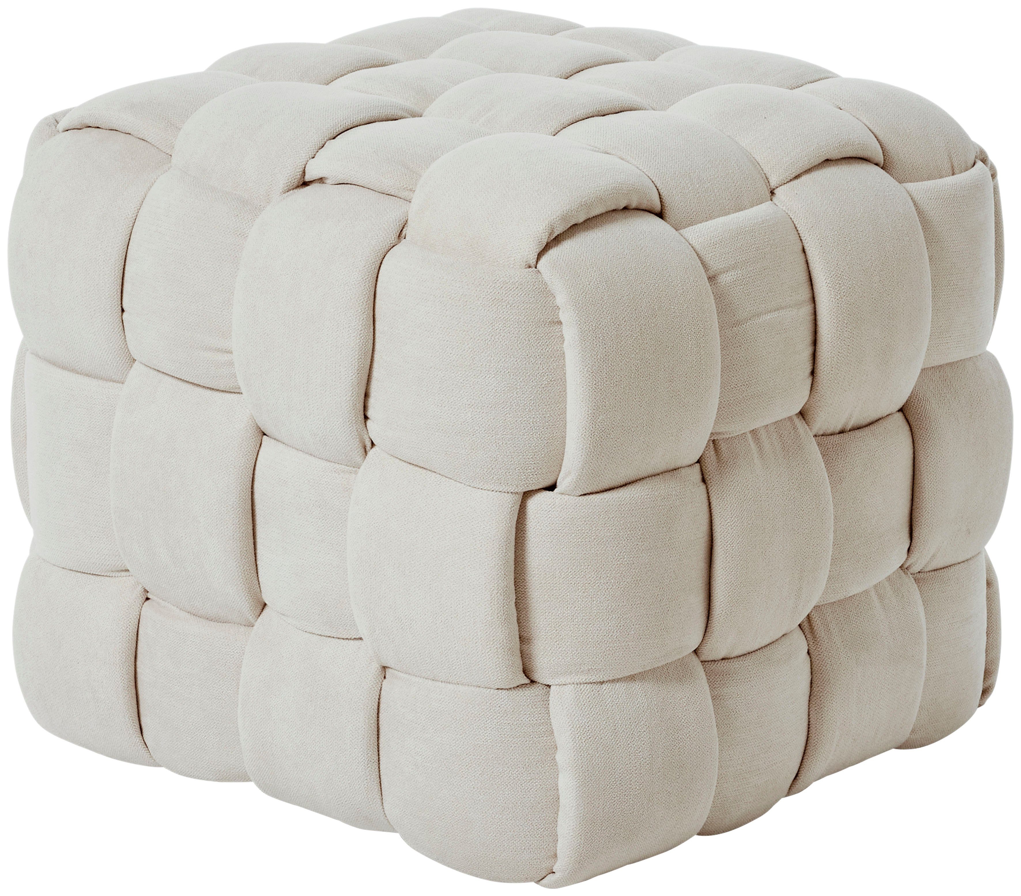 Jahnke Hocker WEB ART S, Hocker, Couchtisch, Beistelltisch gepolstert in ed günstig online kaufen