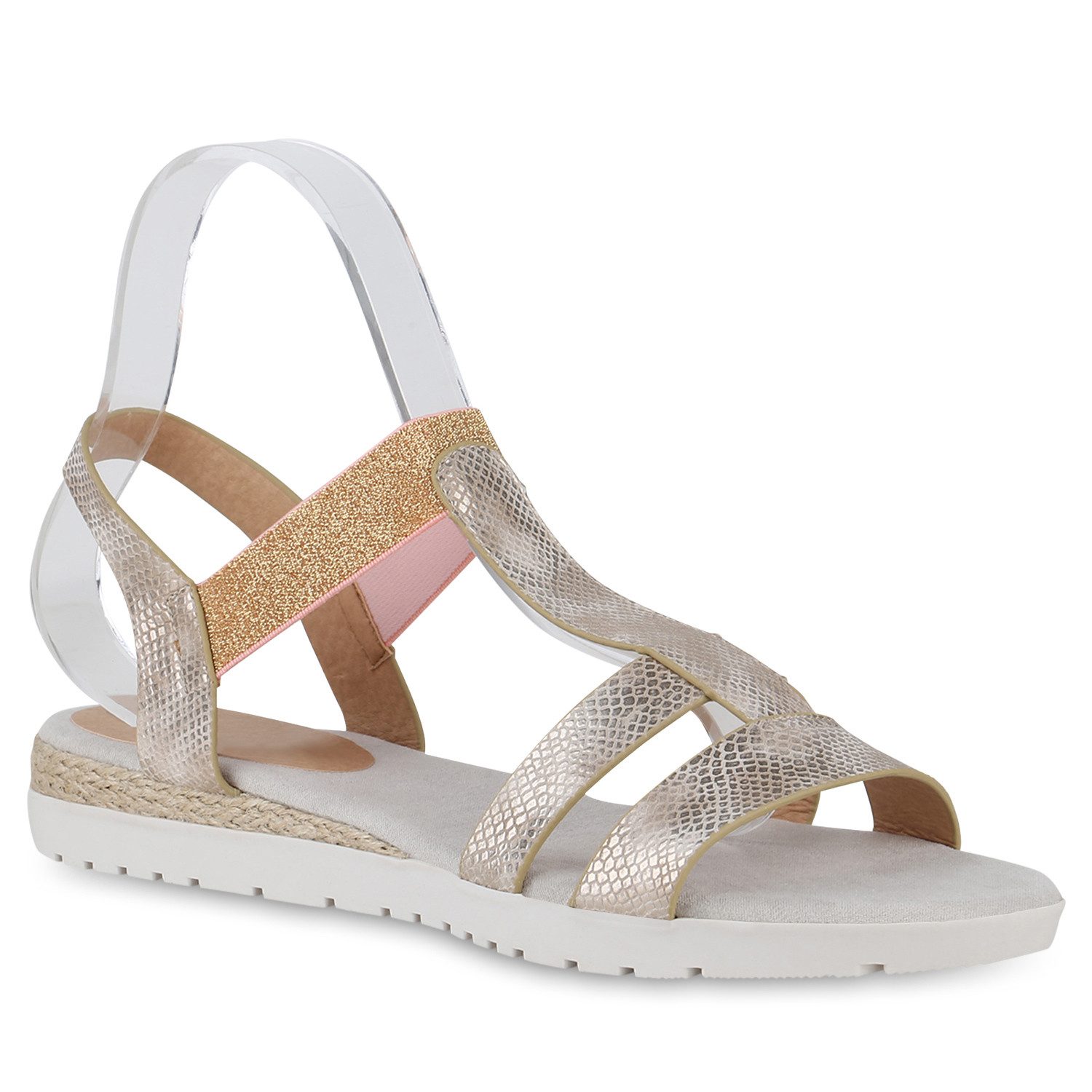 VAN HILL 841281 Riemchensandalette Schuhe