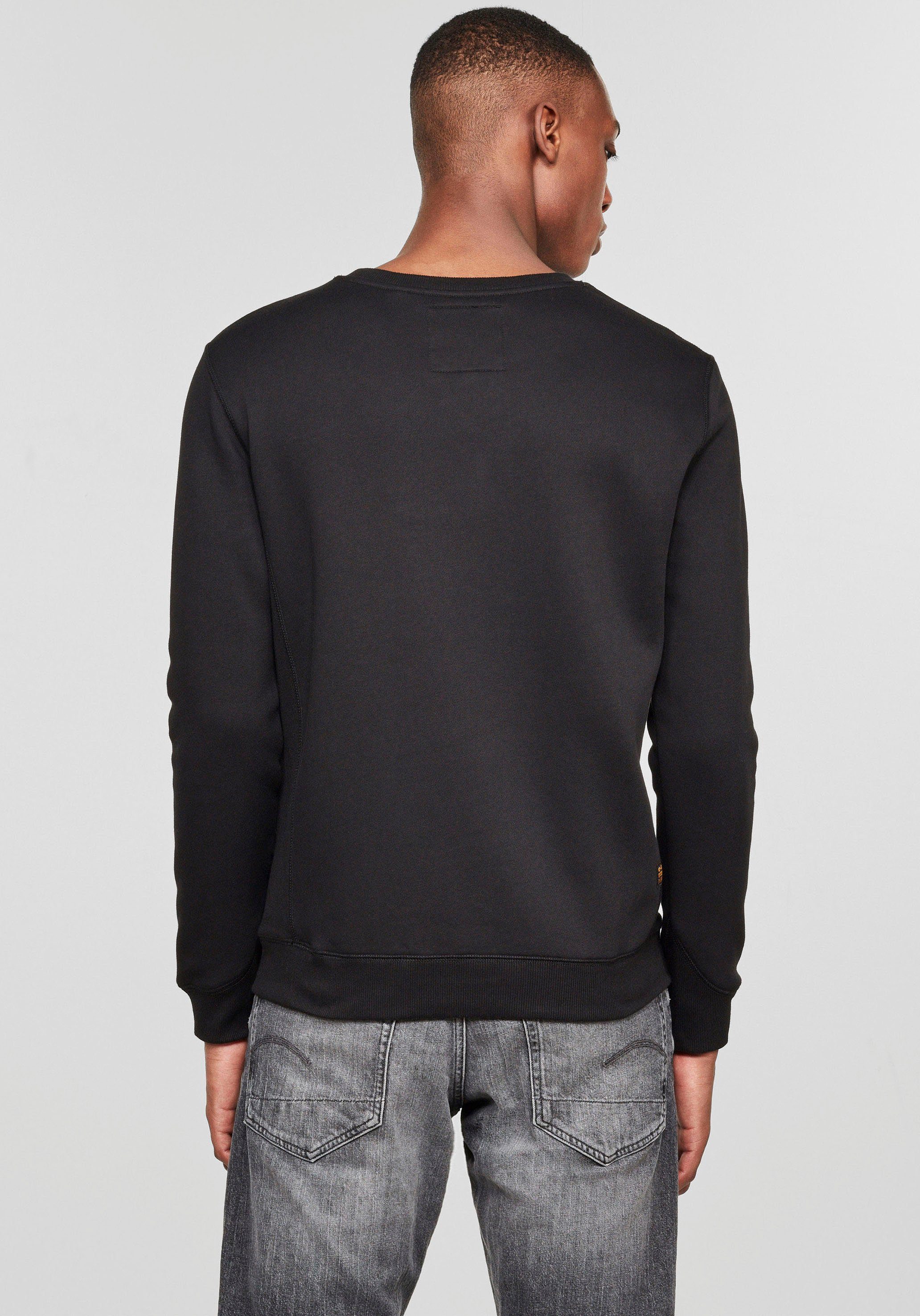 G-Star RAW Sweatshirt Premium Core black Sweat dk. Pacior