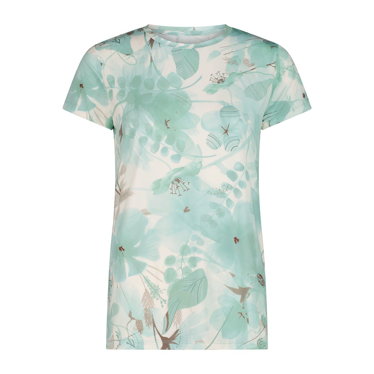 CMP T-Shirt WOMAN T-SHIRT LAGOON-OFF WHITE