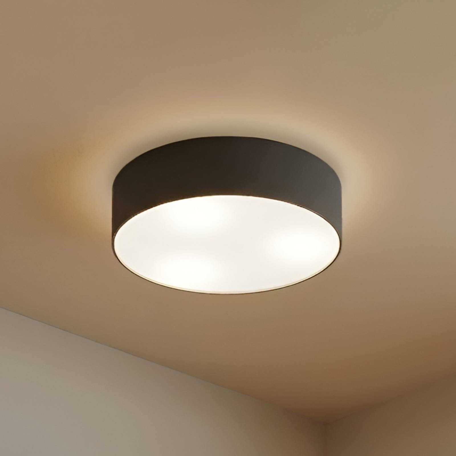 Lindby Deckenleuchten Sebatin, Alu IP20, 3 x 15 W LED