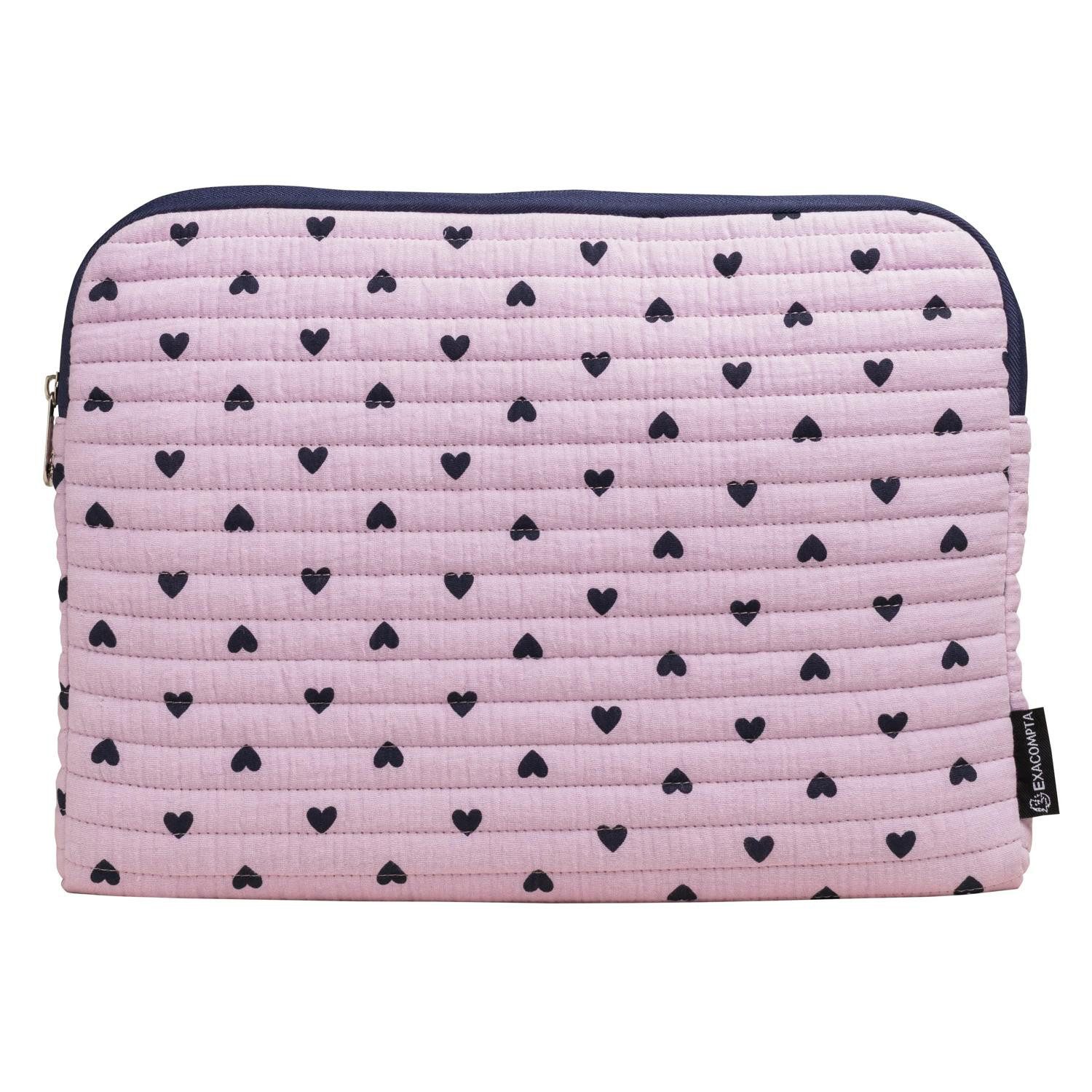 Laptoptasche Laptophülle 13-14'' Herzen - Malve 17264E
