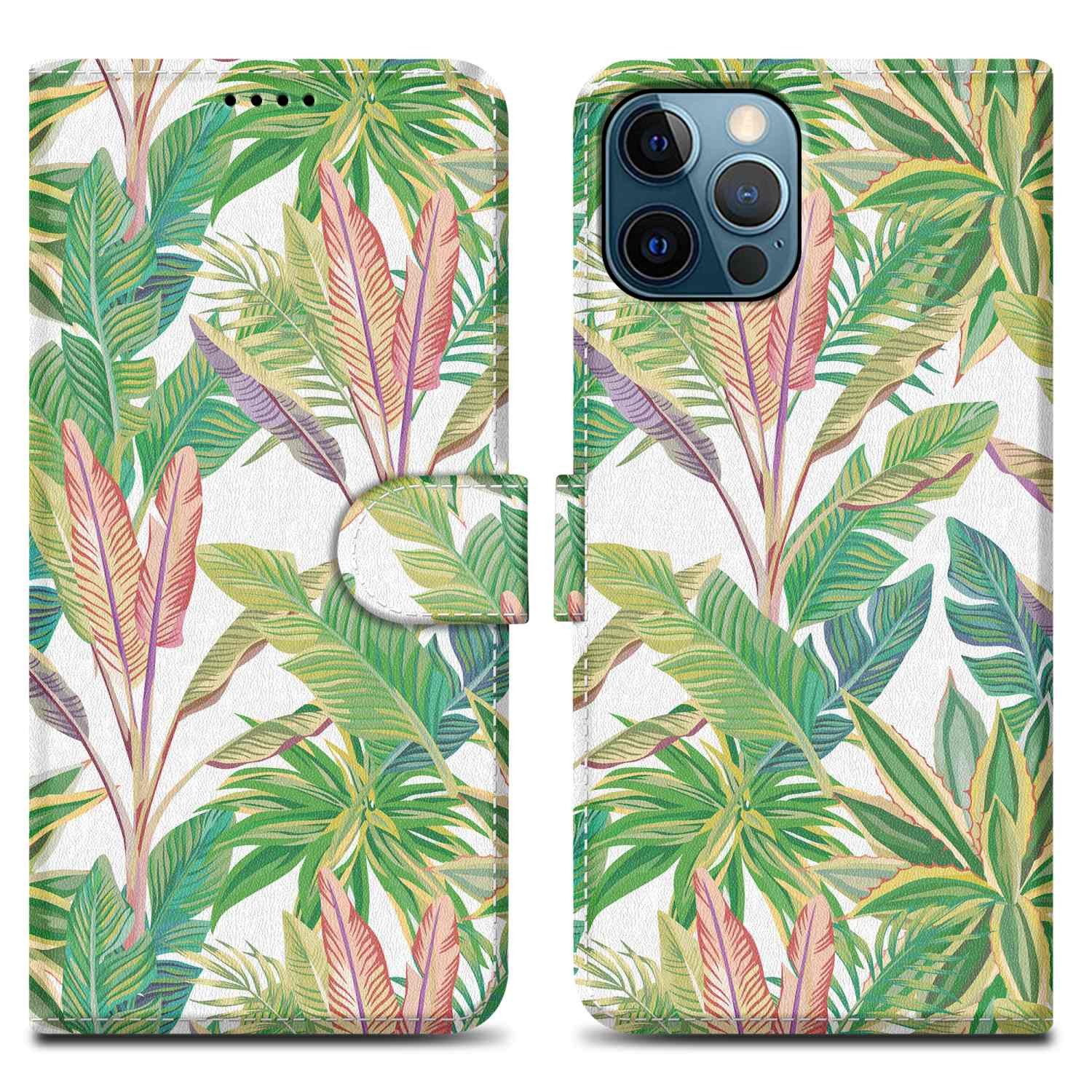 Cadorabo Handyhülle für iPhone 13 PRO Hülle Apple iPhone 13 PRO, Handy Schutzhülle - Hülle, Standfunktion, Kartenfach, Magnetverschluss