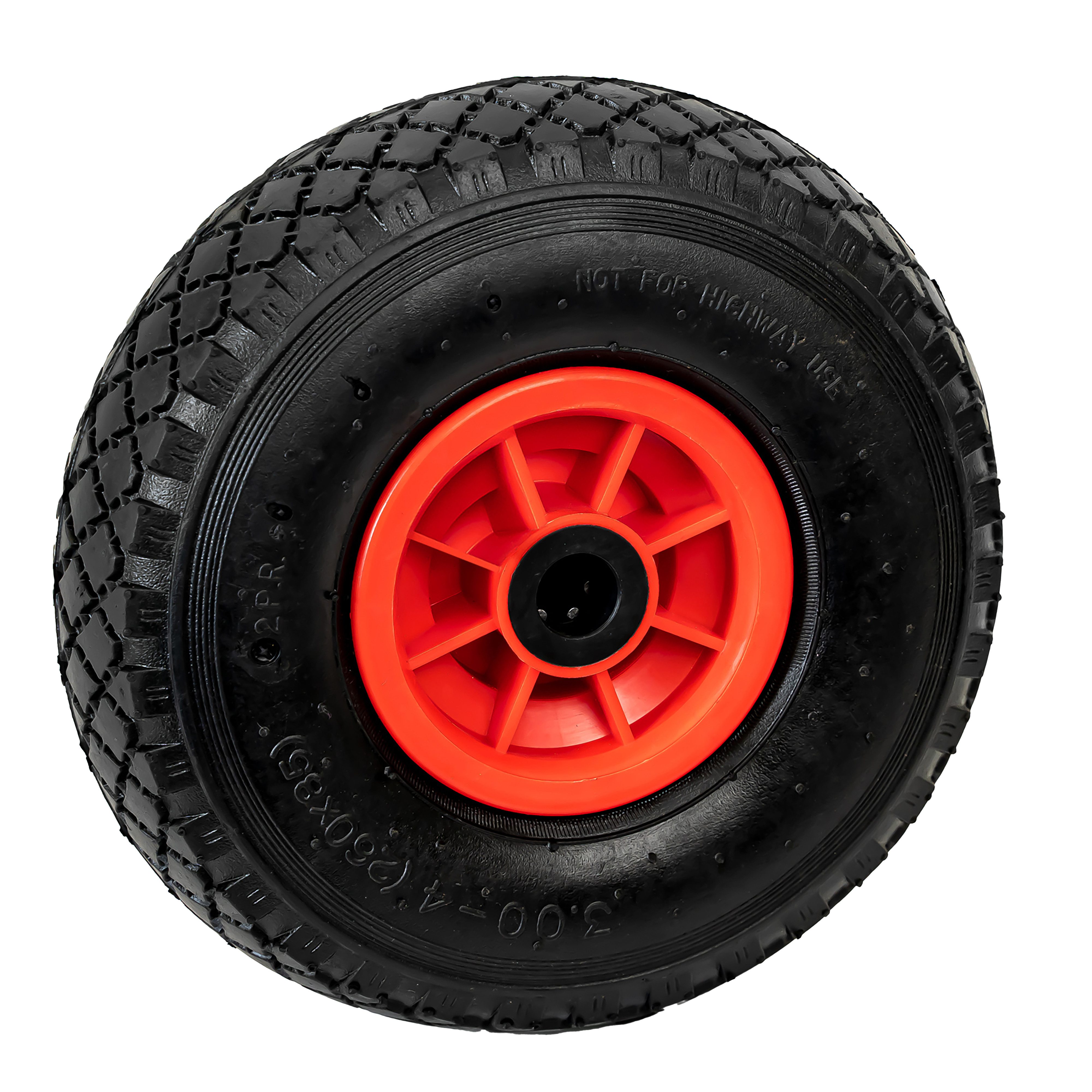 Grafner Ручные тележки-Rad Ручные тележкиrad Тележкиrad 3.00-4 PU Vollgummibereifung FlatFree, Vollgummi, maximale Belastung: 80kg
