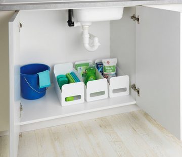 WENKO Organizer Universal (Set, 6 St), für Küche und Haushalt, faltbar, Kunststoff