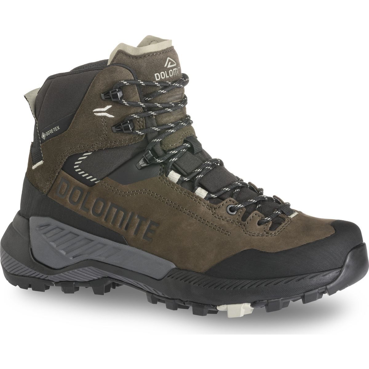 Dolomite Shoe W's Vernale Leather High GTX Hikingschuh Hochwertiger Wanderschuh mit GORE-TEX, Vibram-Sohle und recycelten