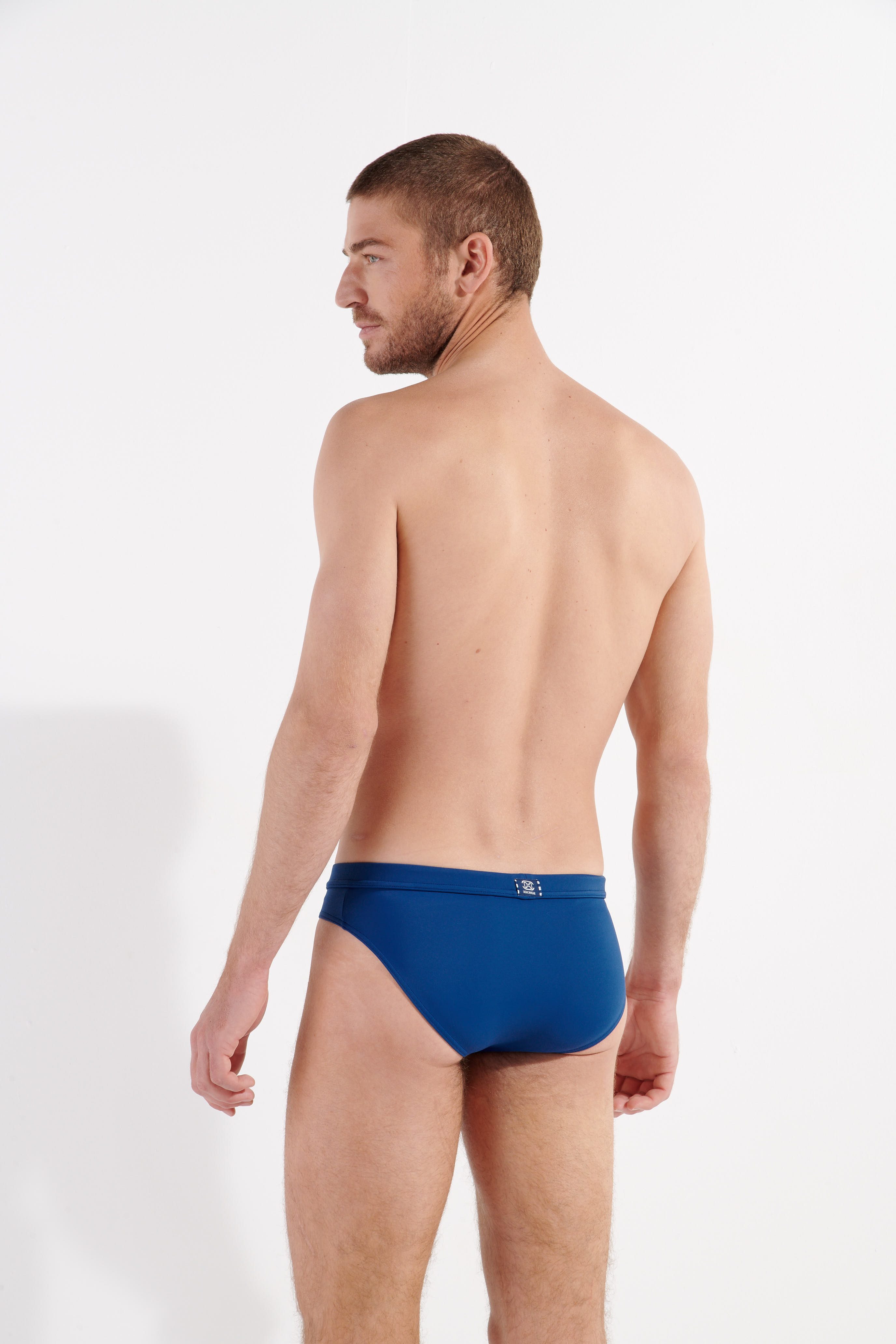 Hom Badeslip Nautical cup Kordelzug, elastisch, hüftiger Schnitt, sportliches Design