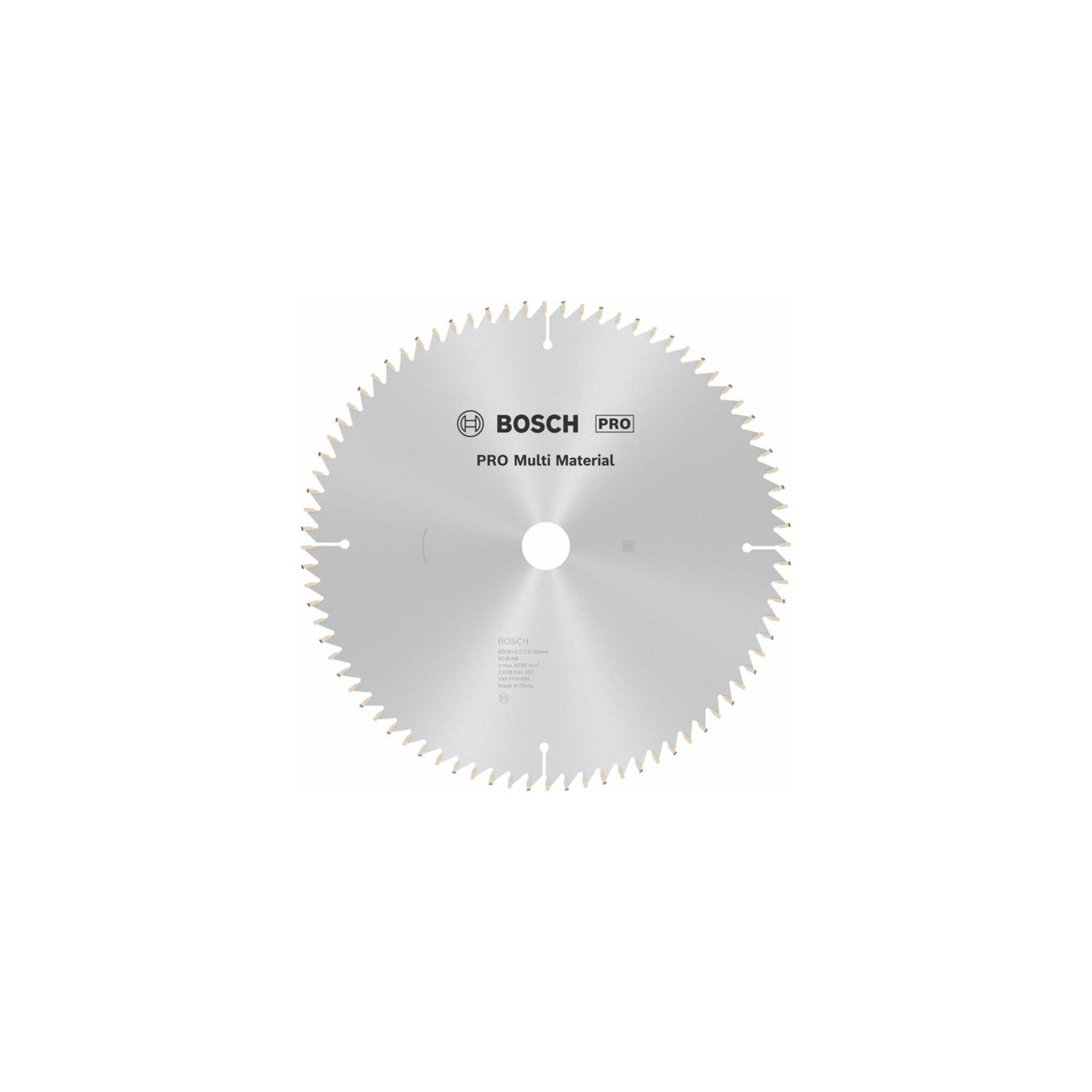 Bosch Professional Kreissägeblatt Bosch Kreissägeblatt Multi Material 305 x 30 x 3,2 mm 80