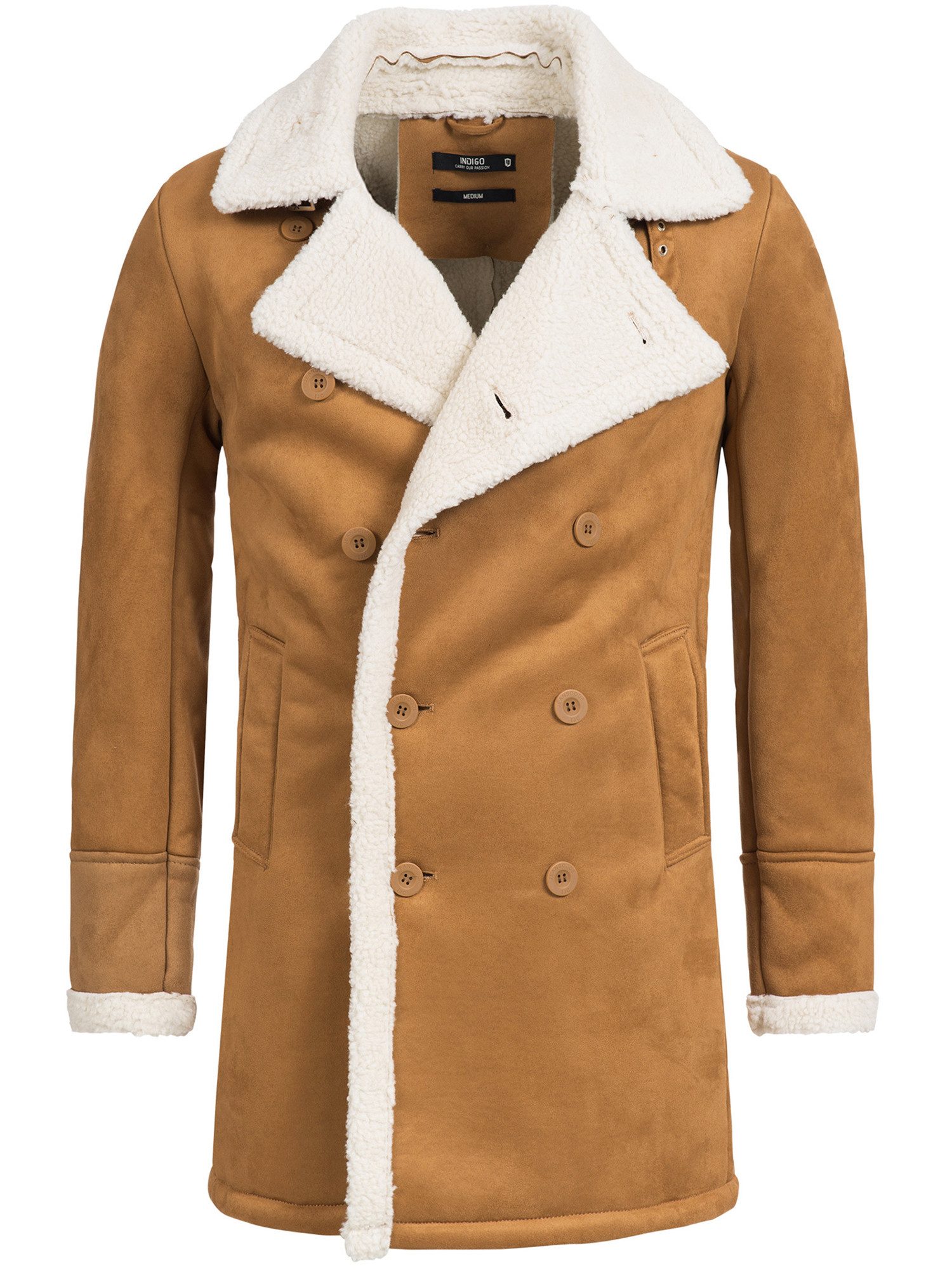 Indicode Kurzmantel Herren Barlow Mantel Winter Herrenmantel Eleganter Wint günstig online kaufen