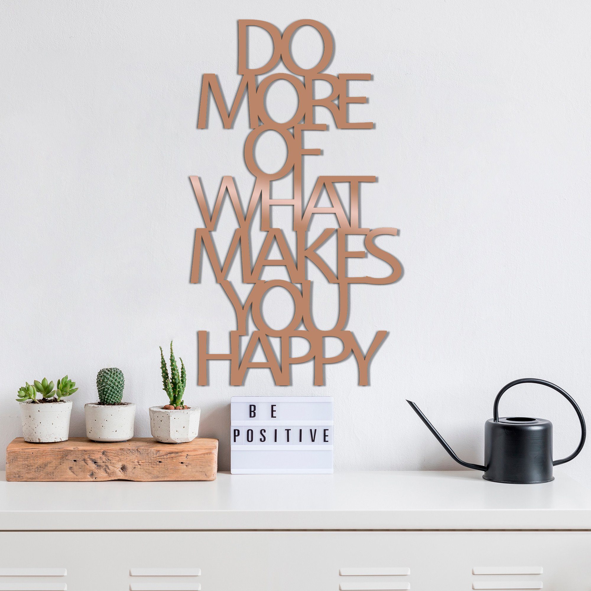 Wallity Wanddekoobjekt 100% METAL (Thickness: 1,5 günstig online kaufen